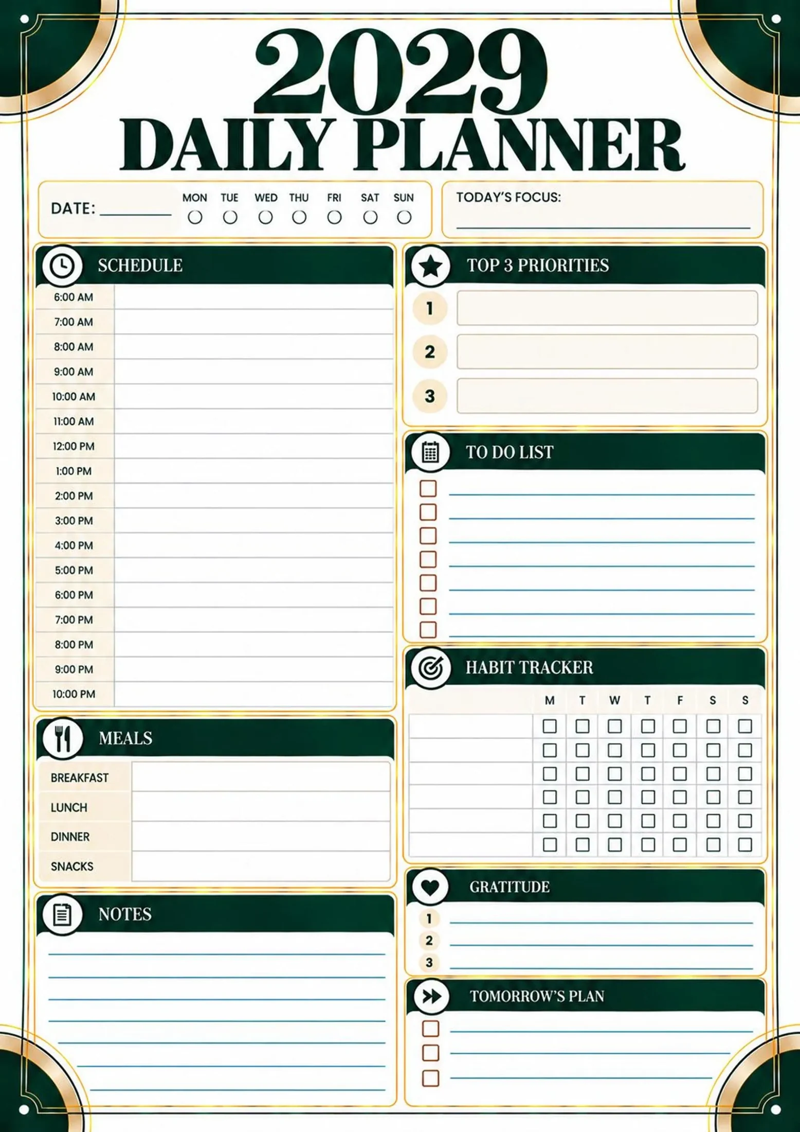 2027–2029 Three Year Planner preview 7