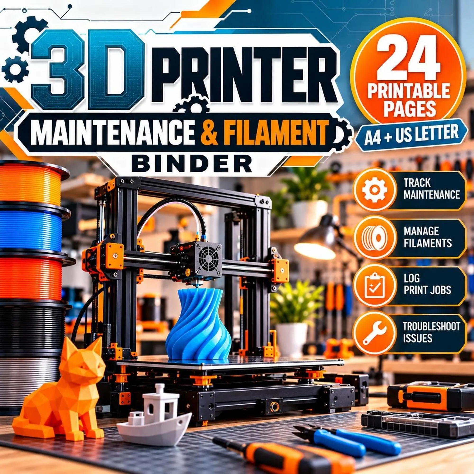 3D Printing Binder