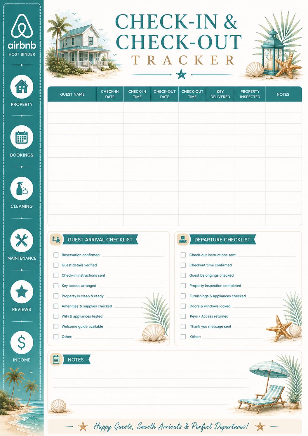 Airbnb Host Binder Printable preview 5