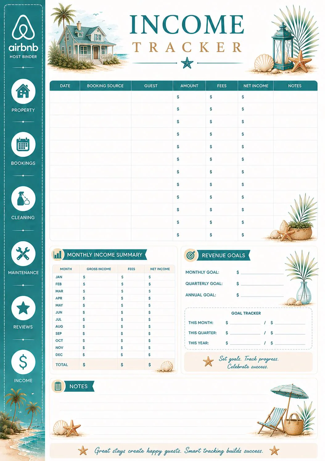 Airbnb Host Binder Printable preview 8