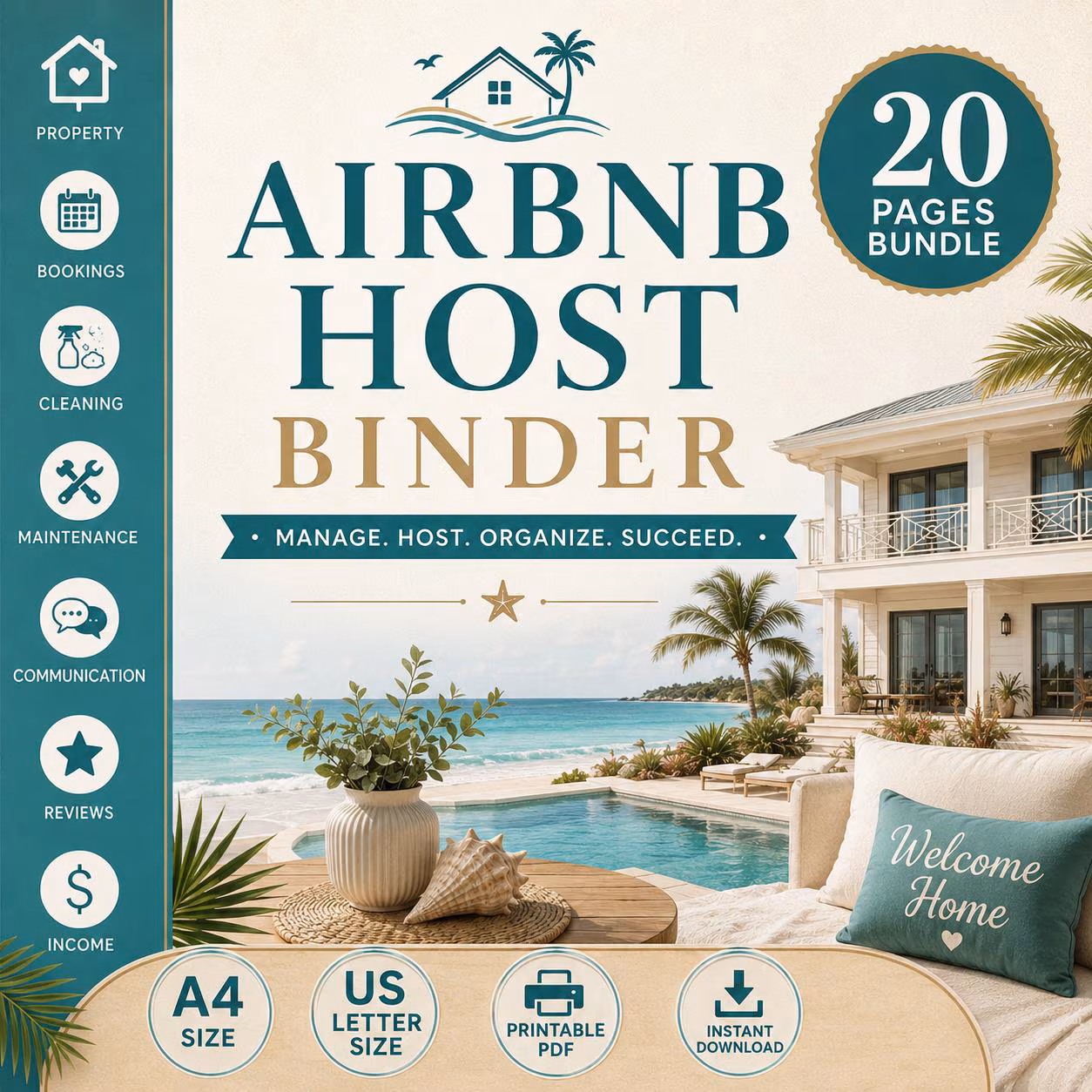 Airbnb Host Binder Printable