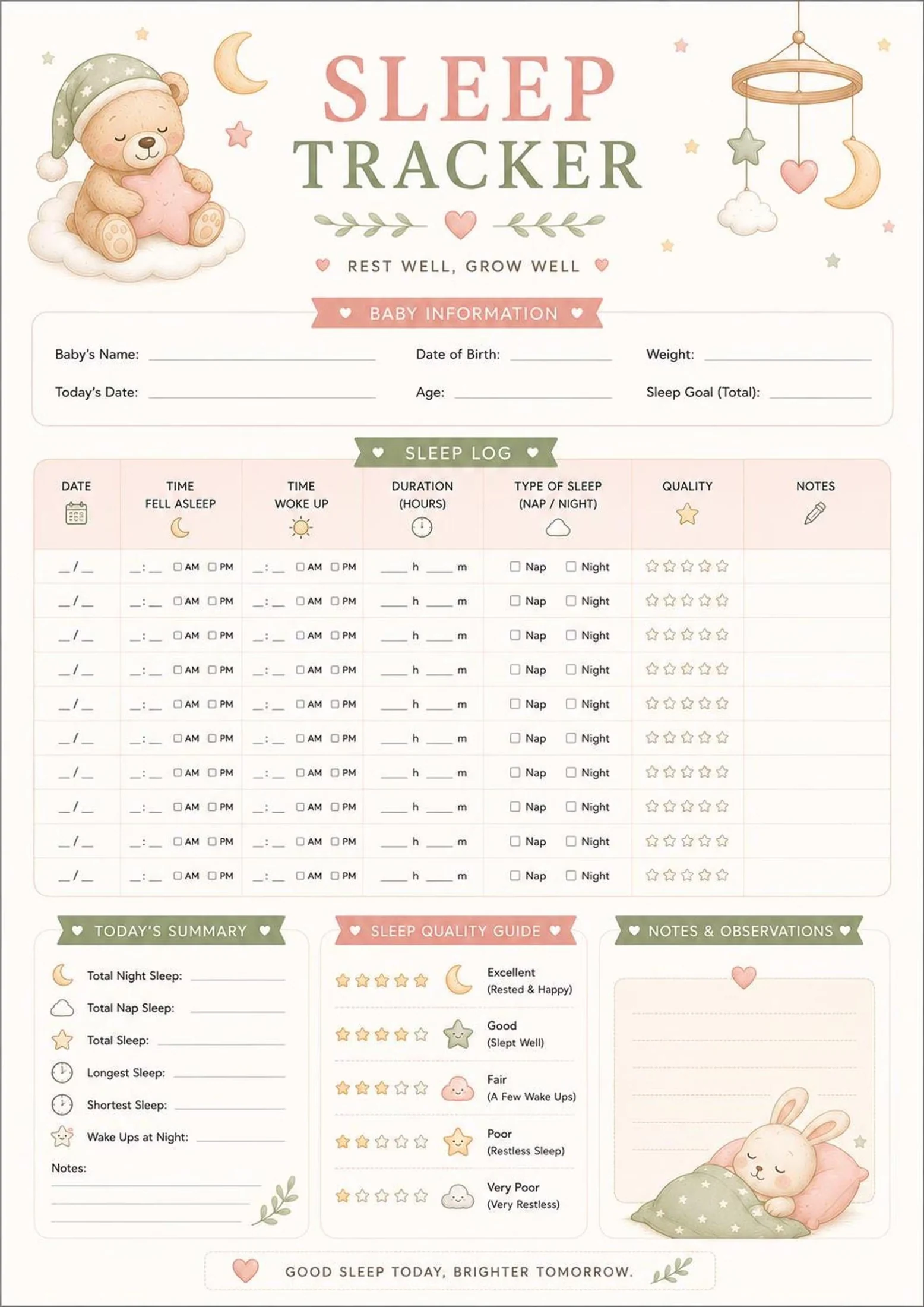 Baby Planner Binder preview 4