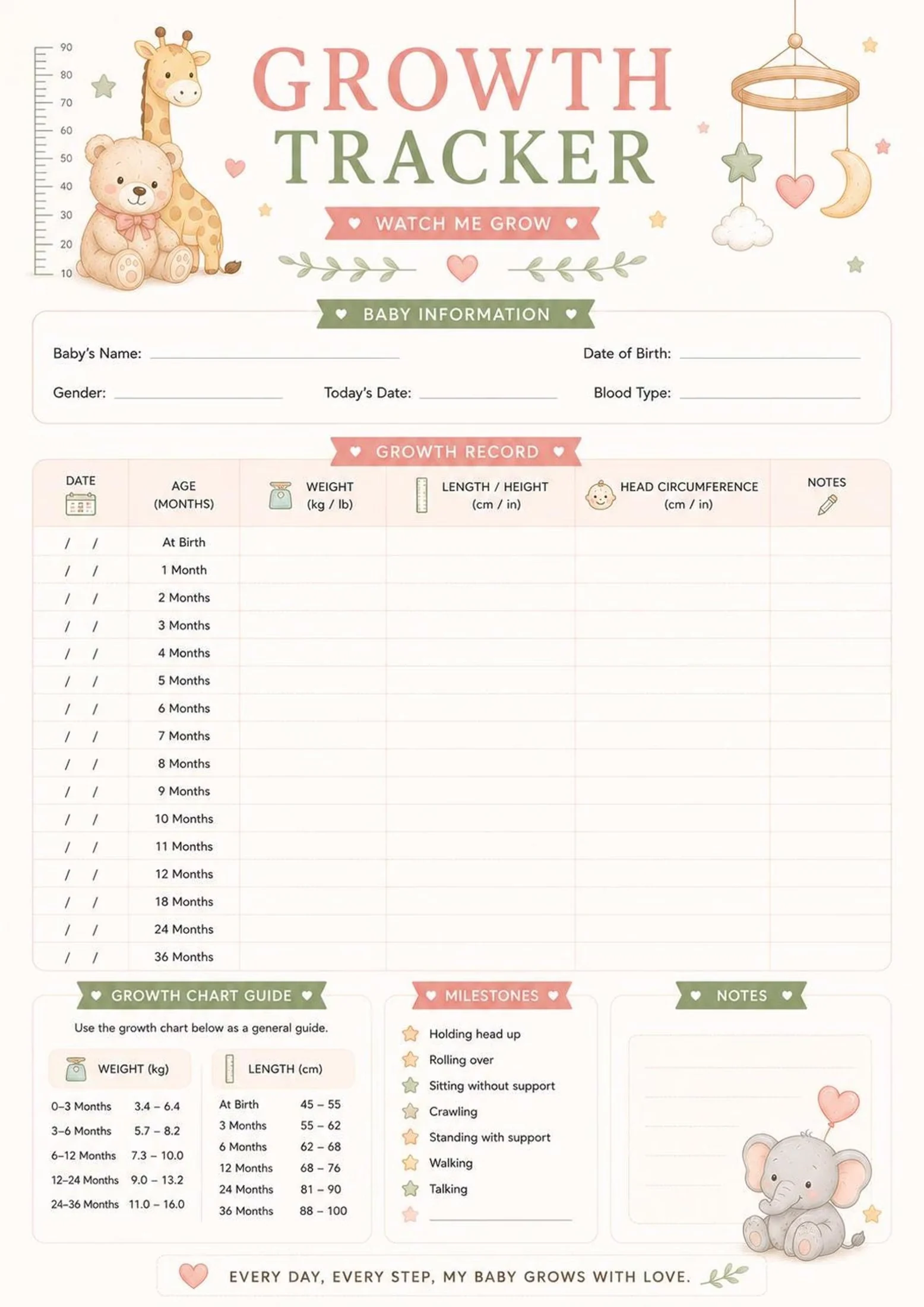 Baby Planner Binder preview 5