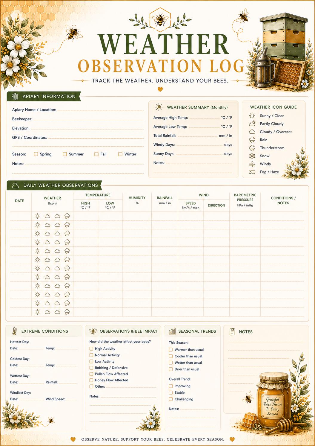 Beekeeping Binder preview 7
