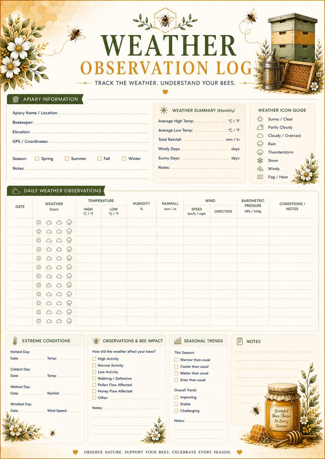 Beekeeping Binder preview 7