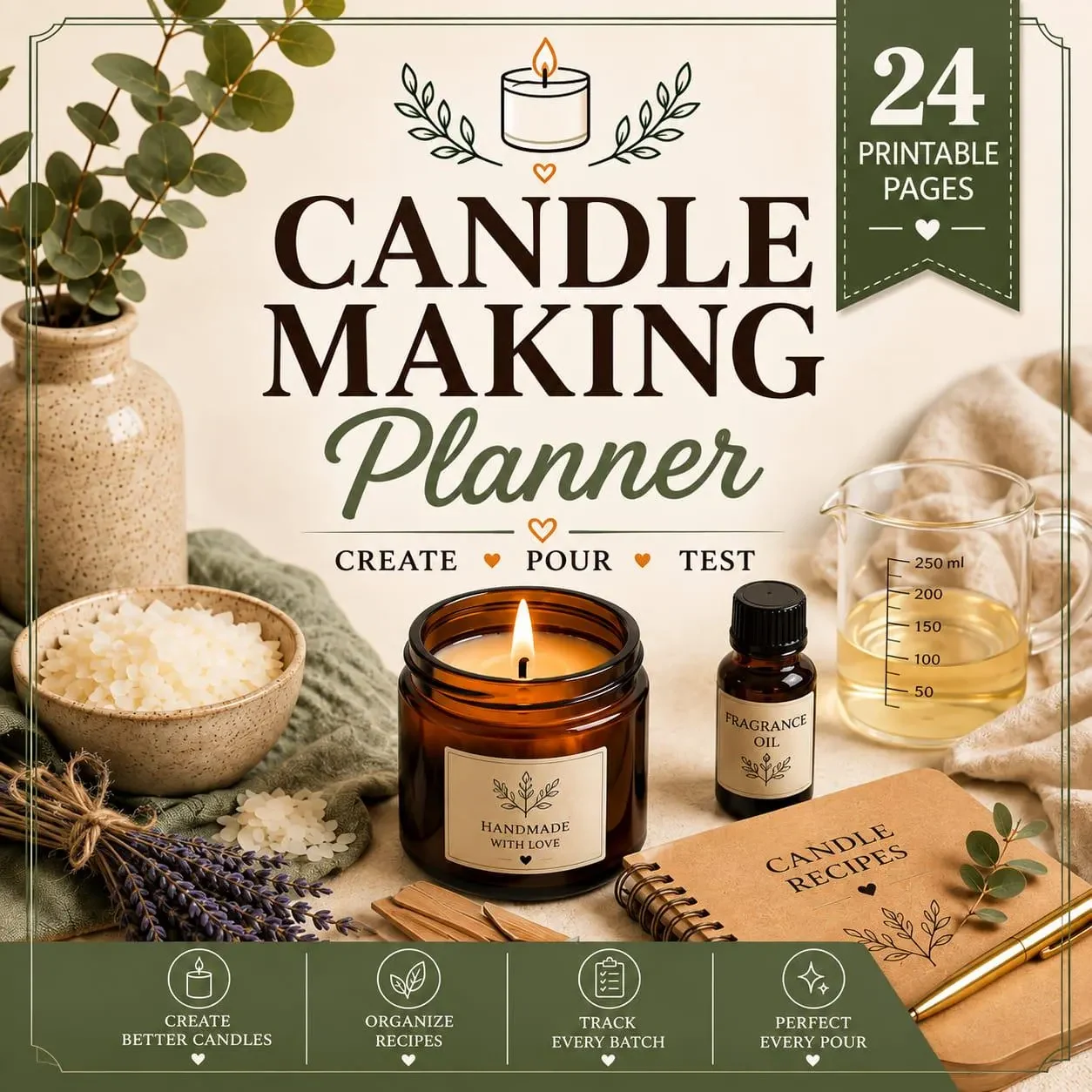 Candle Making Planner