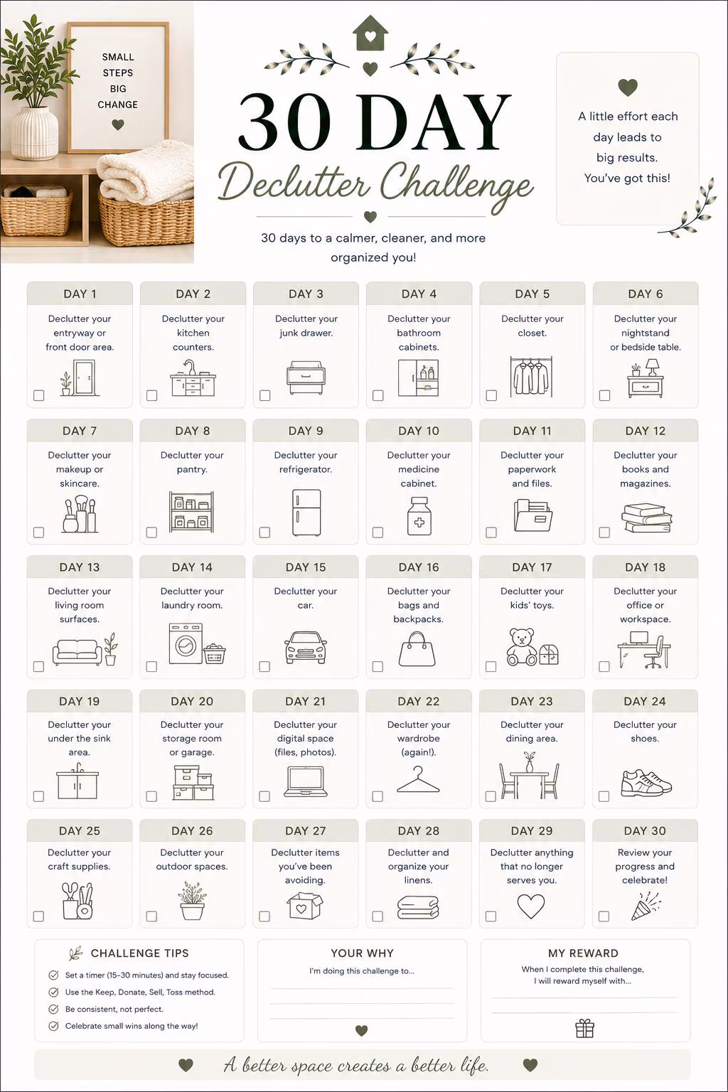 Decluttering Planner Binder preview 6