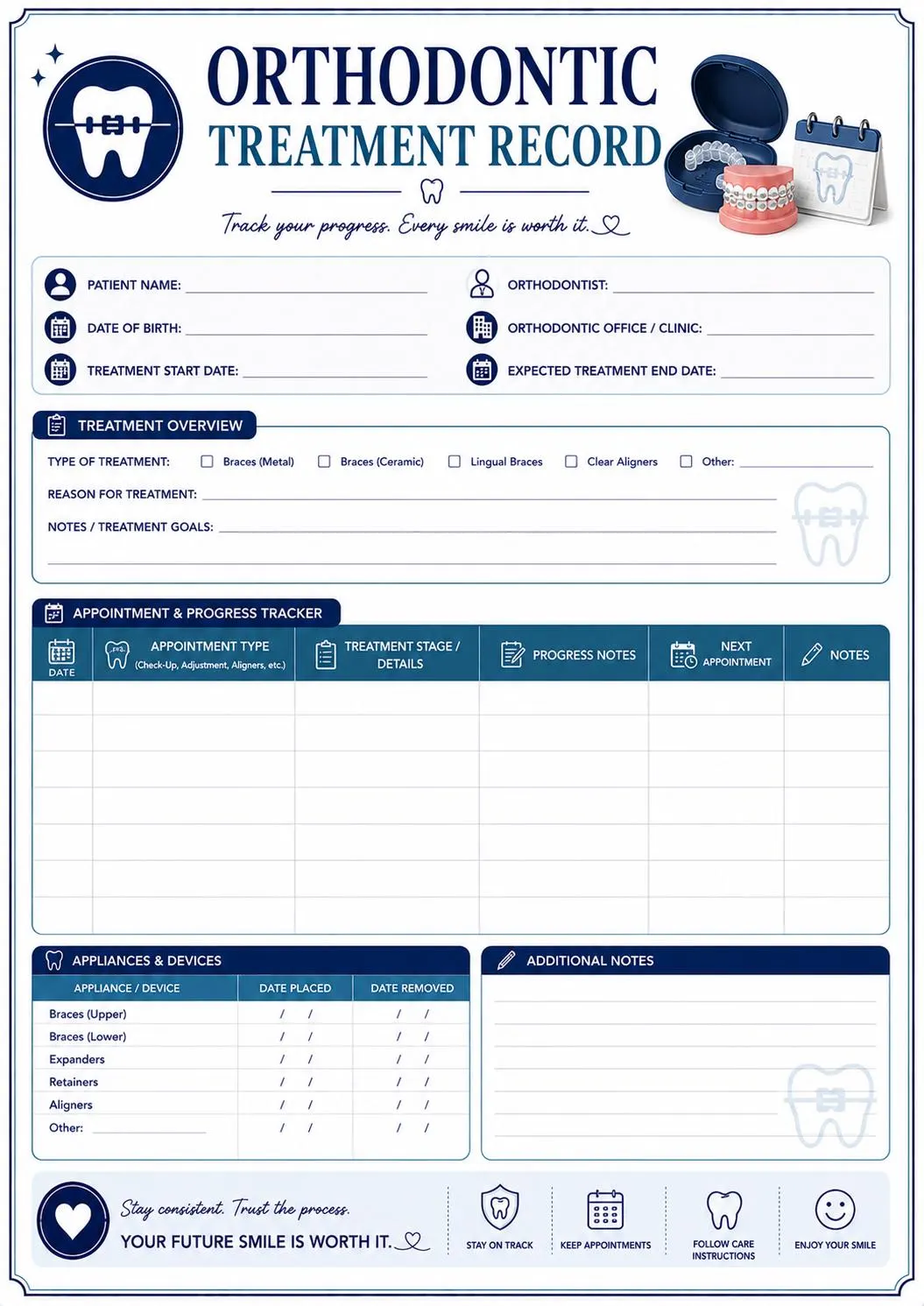 Dental Care Binder preview 6