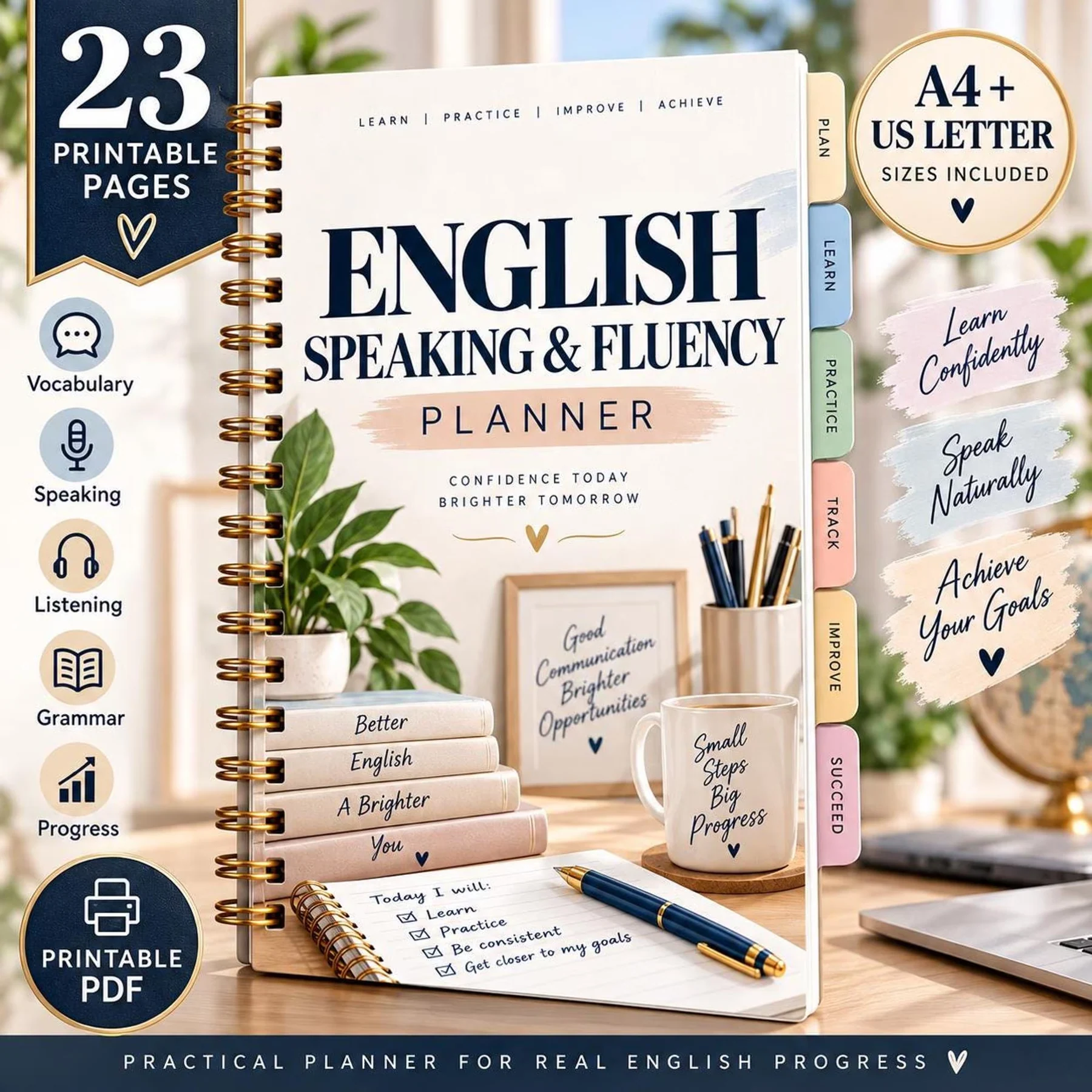 English Speaking & Fluency Planner