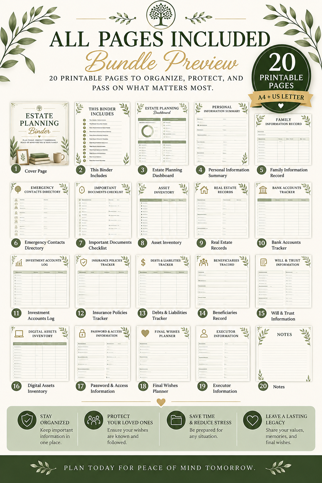 Estate Planning Binder preview 9
