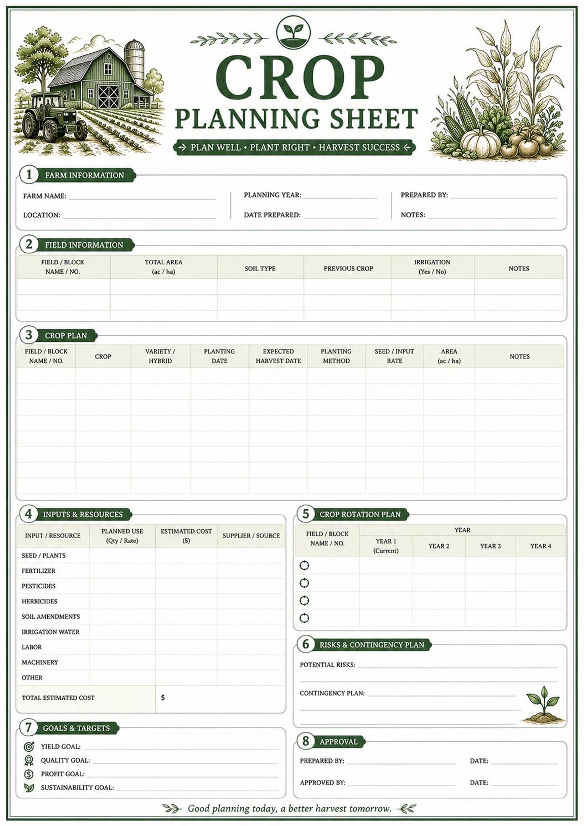 Farm Record Binder preview 7