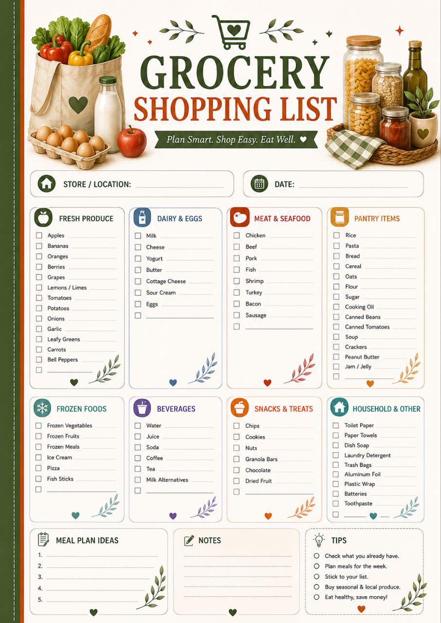 Food Inventory Binder preview 5