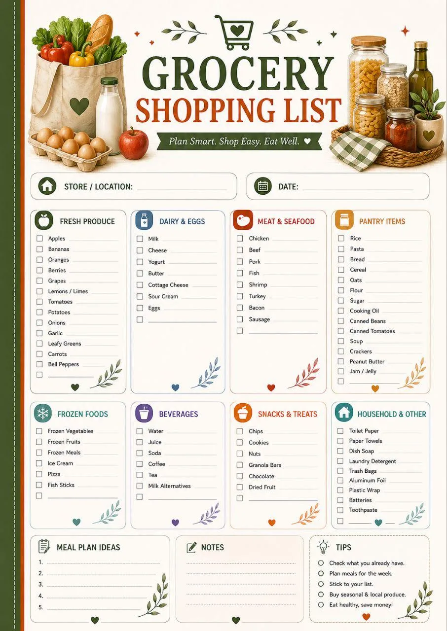 Food Inventory Binder preview 5