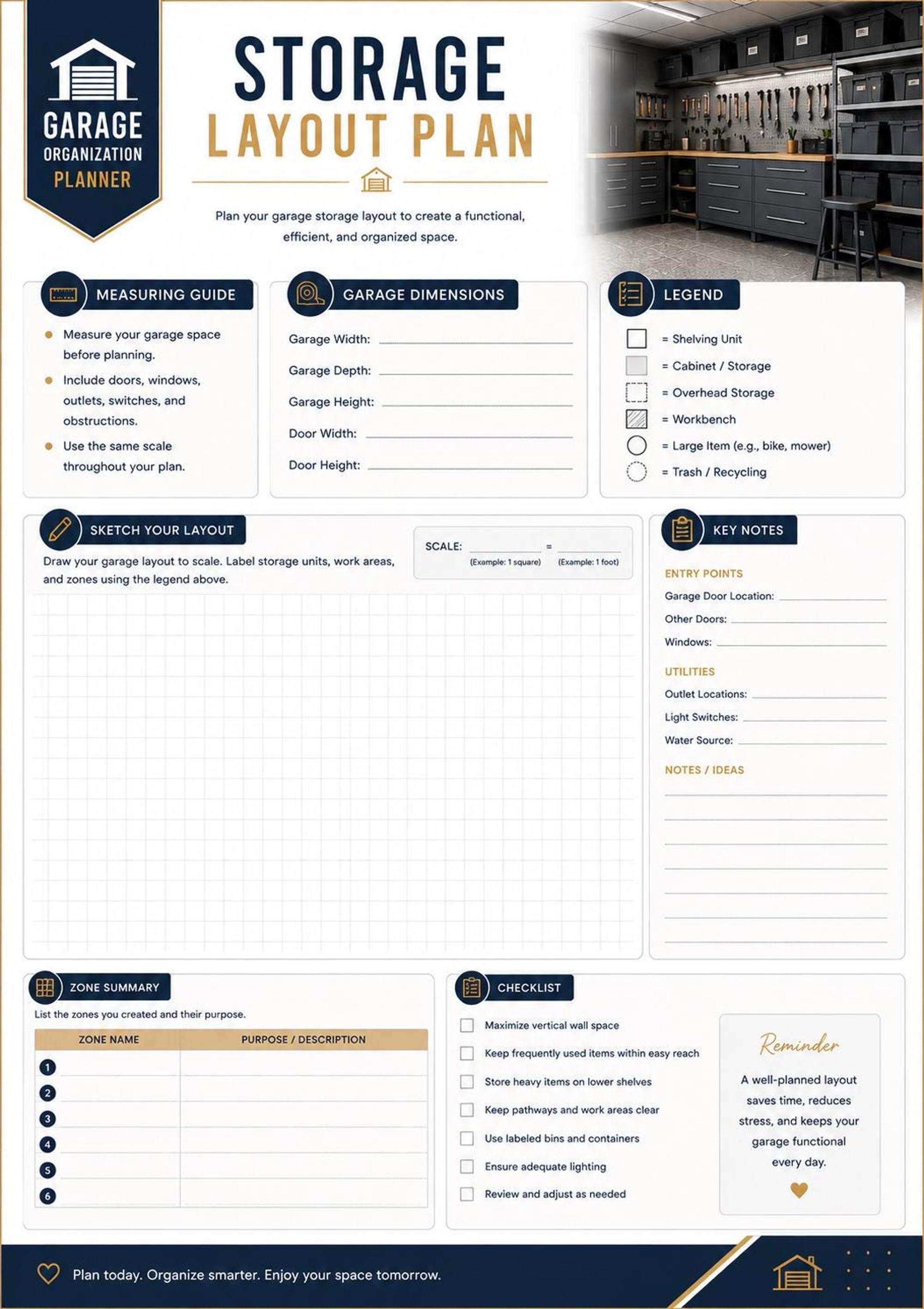 Garage Organization Planner preview 5