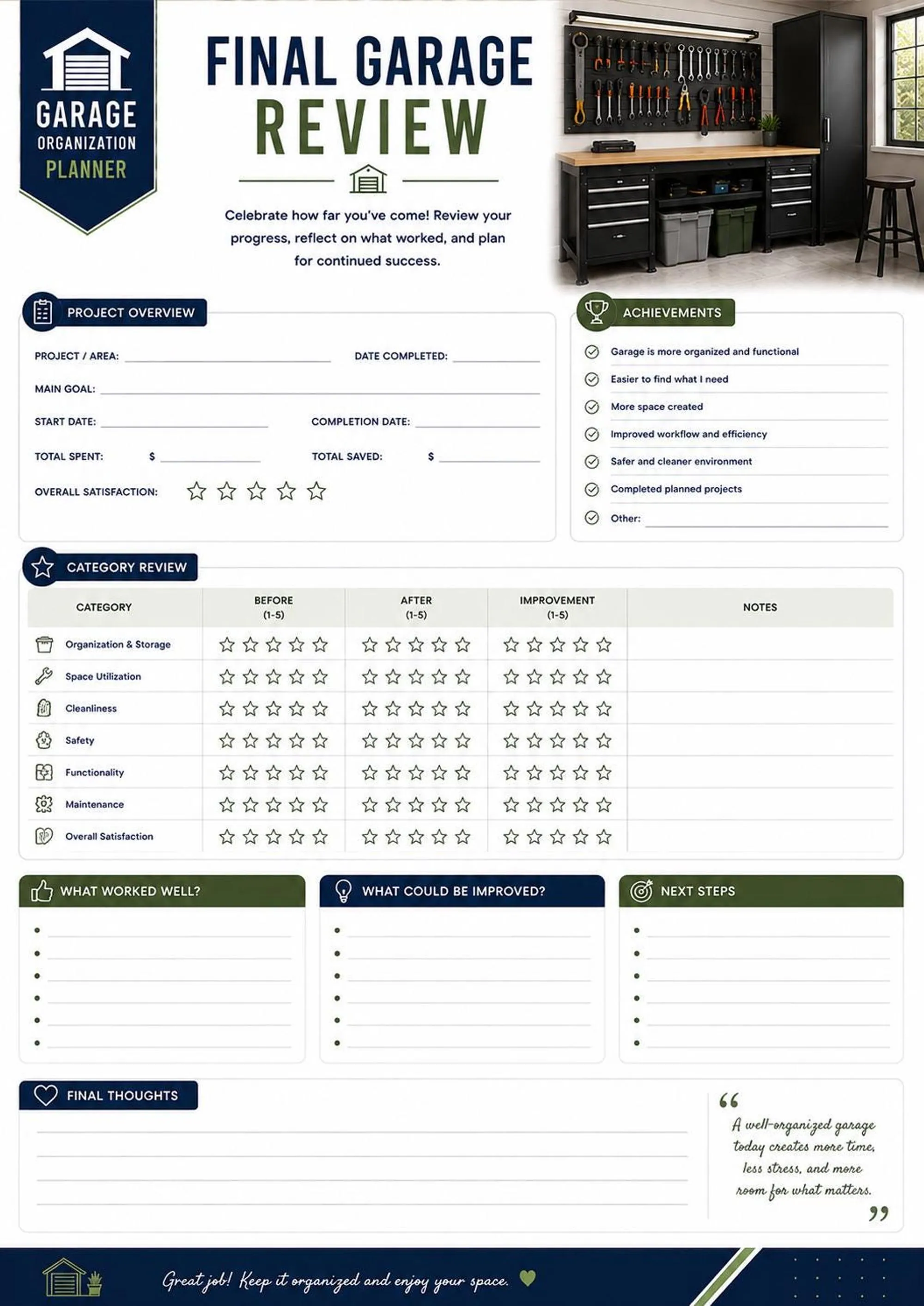 Garage Organization Planner preview 9