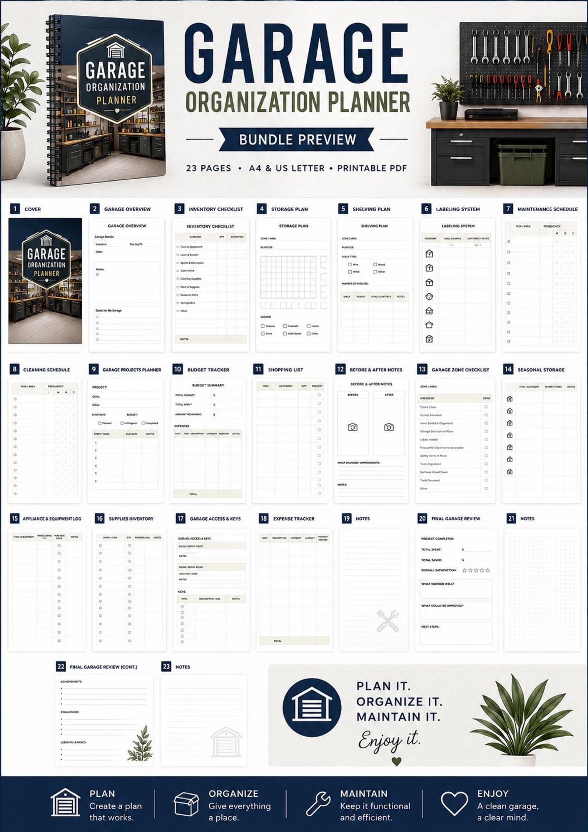 Garage Organization Planner preview 10