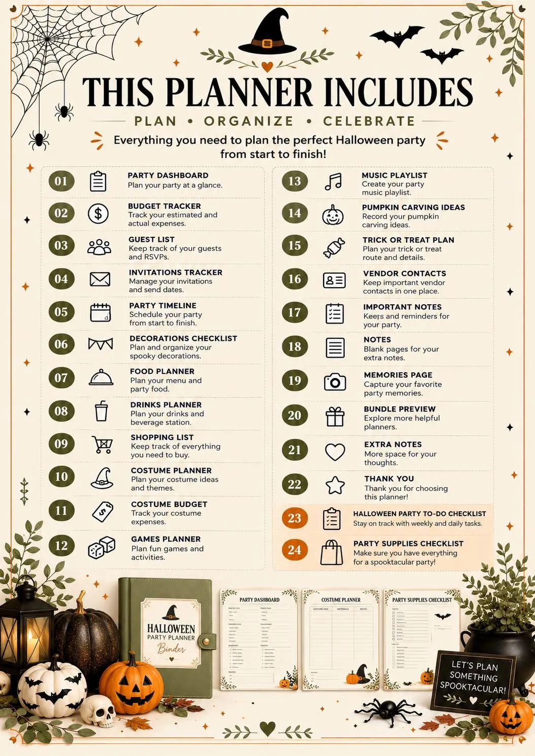 Halloween Party Planner preview 2
