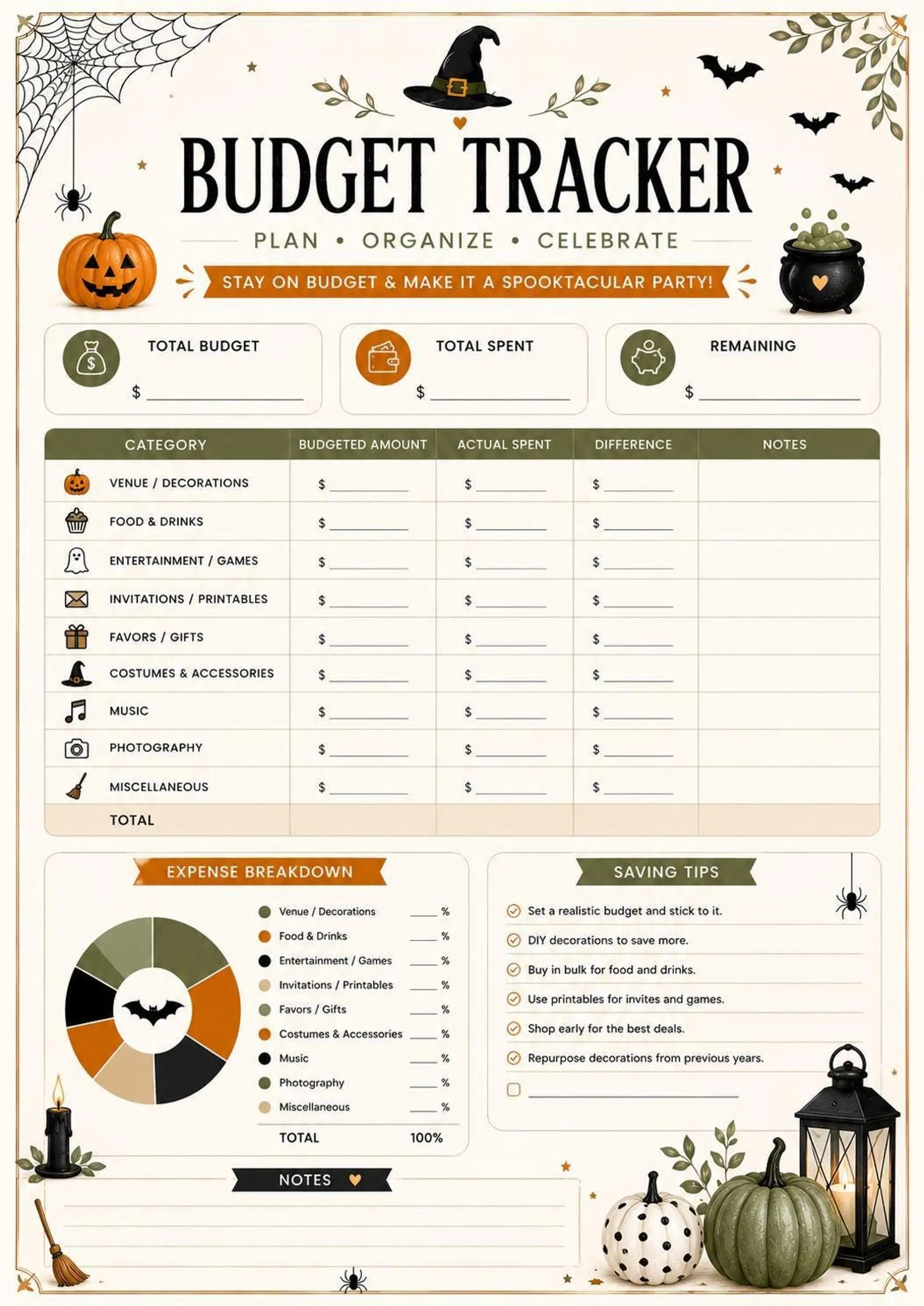 Halloween Party Planner preview 4
