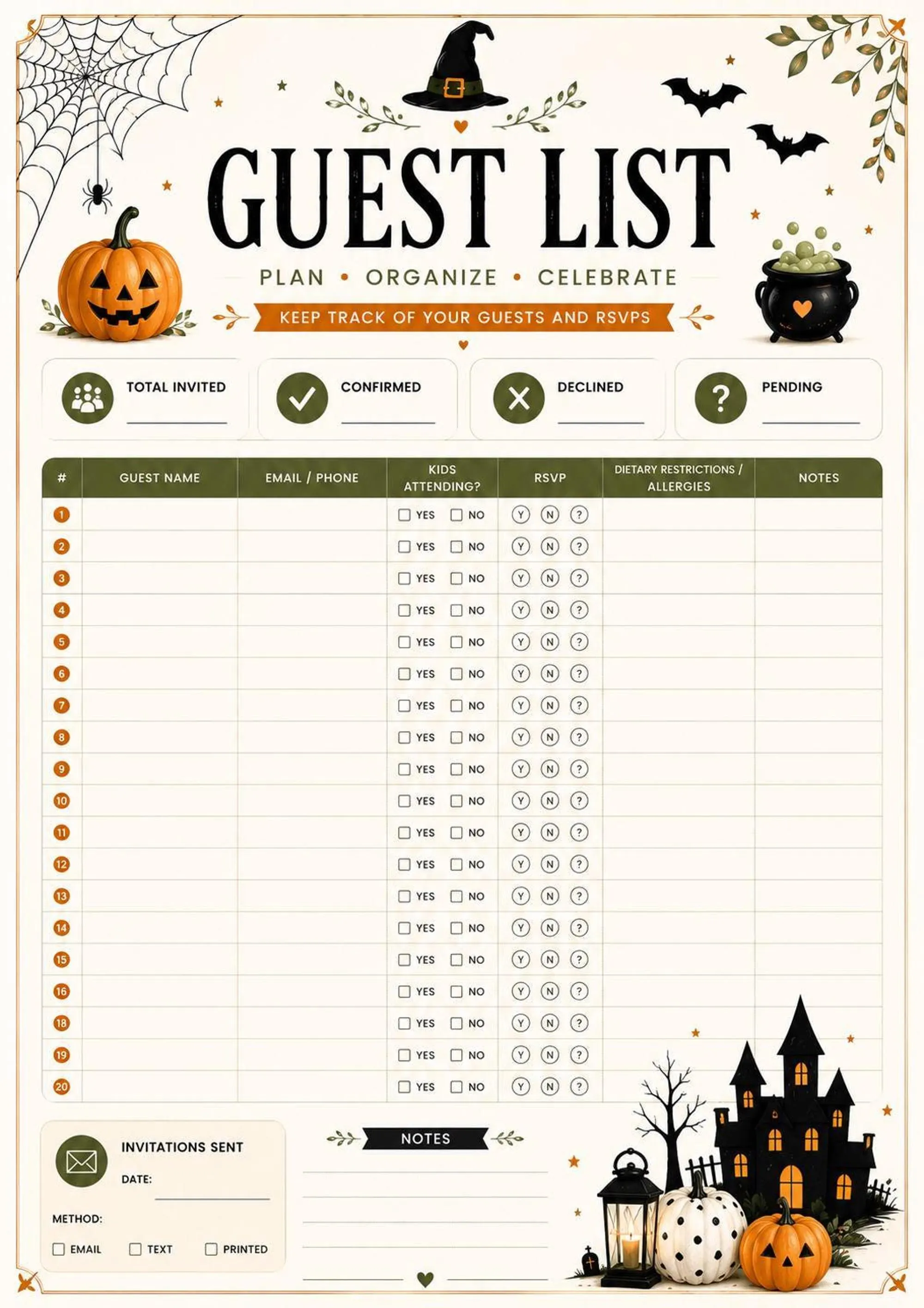 Halloween Party Planner preview 5