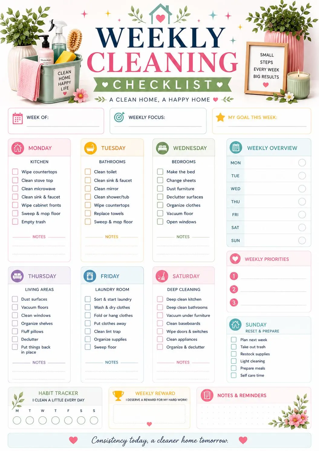 Home Cleaning Binder preview 4