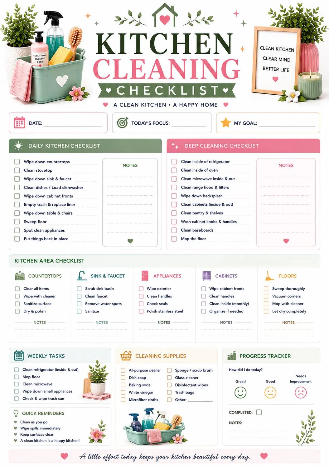 Home Cleaning Binder preview 7