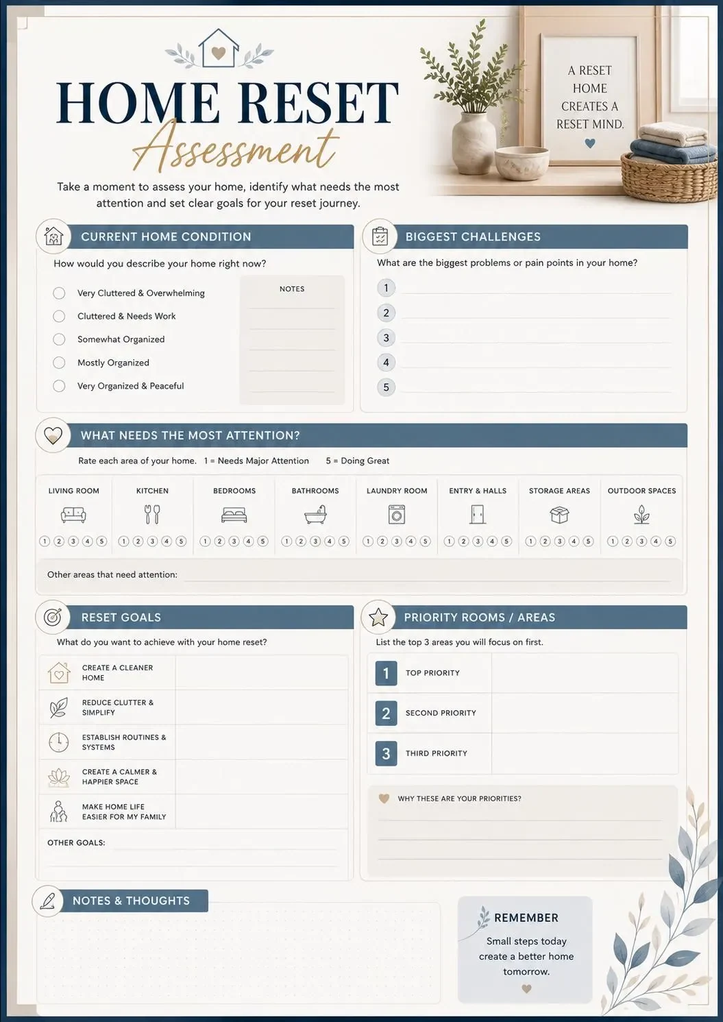 Home Reset Planner preview 3