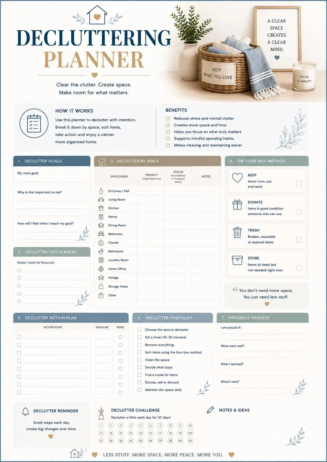 Home Reset Planner preview 6
