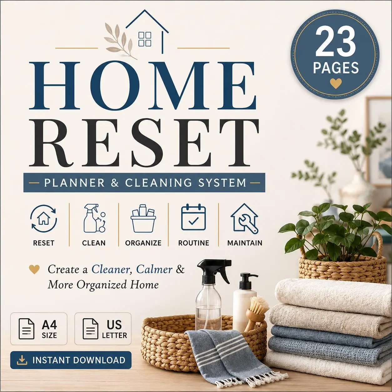 Home Reset Planner