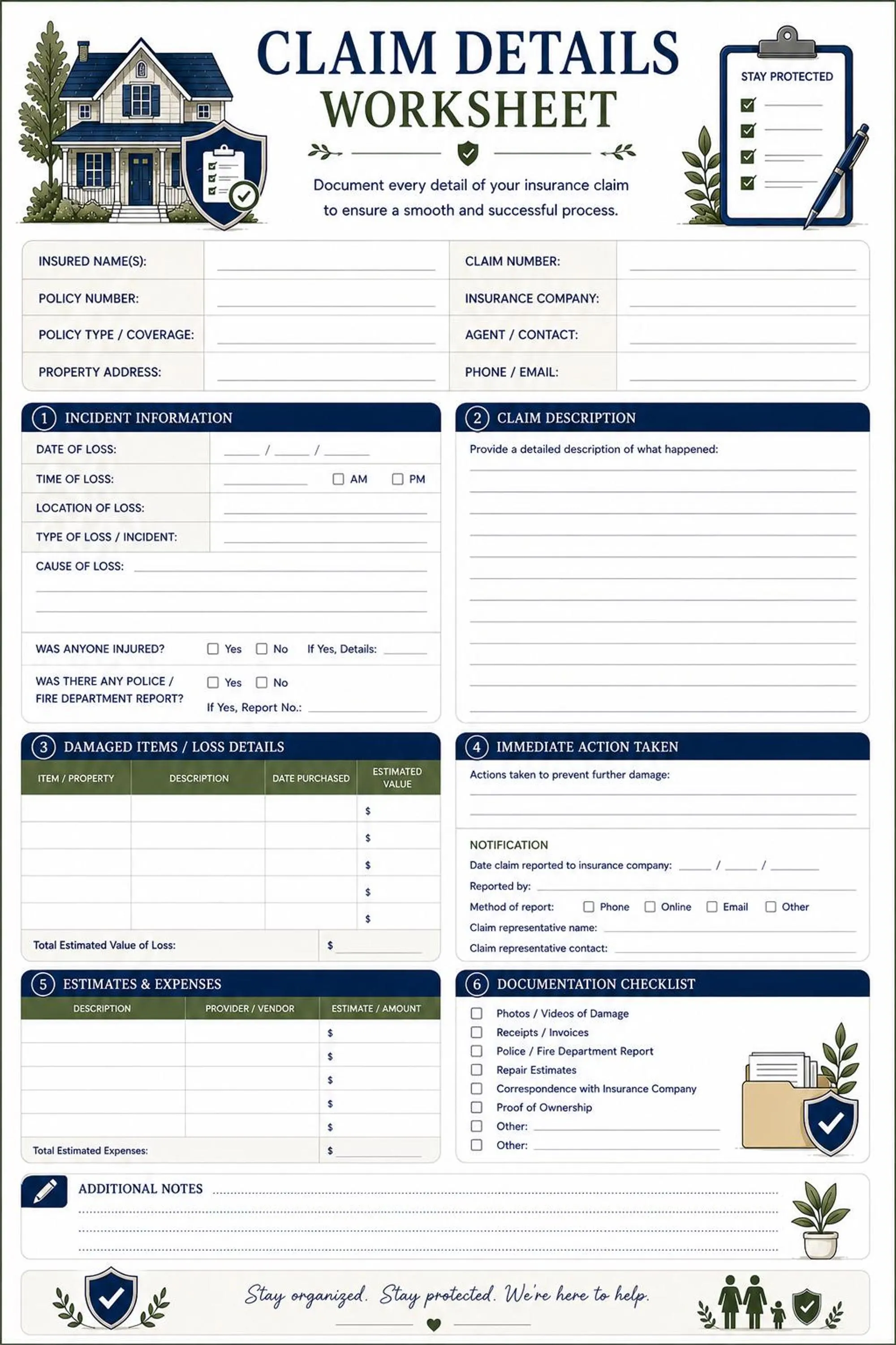 Homeowners Insurance Binder preview 4