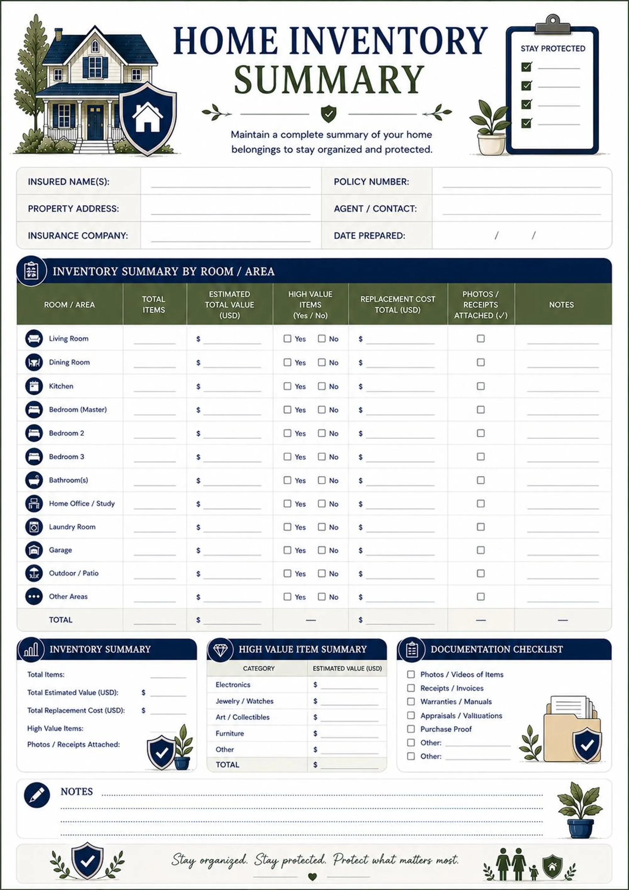Homeowners Insurance Binder preview 5