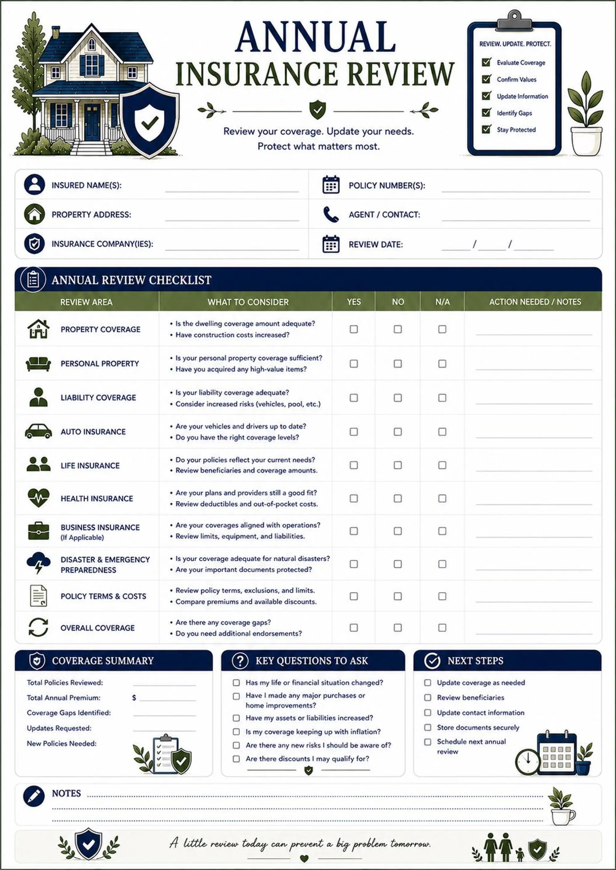 Homeowners Insurance Binder preview 9