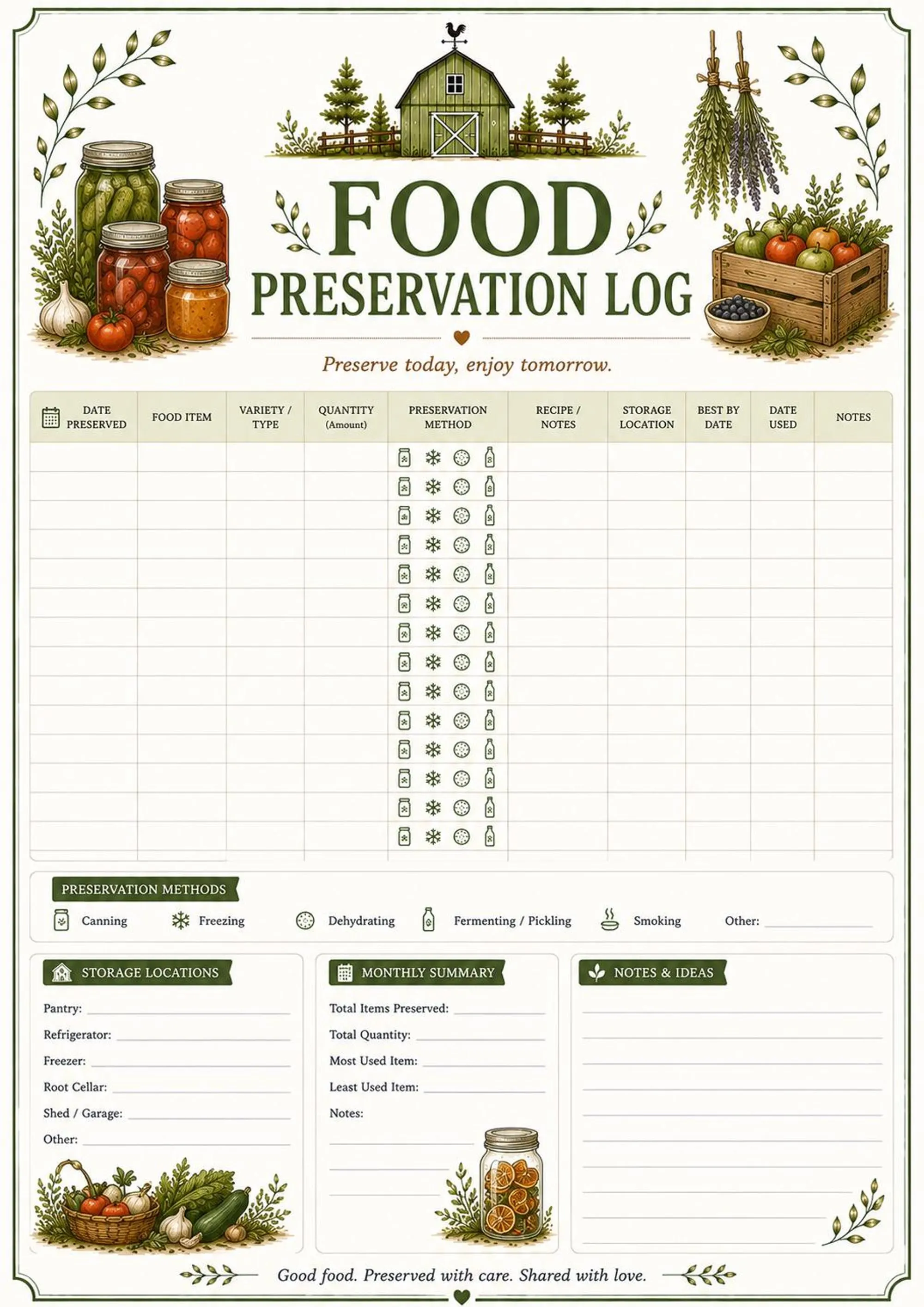 Homestead Planner Binder preview 7