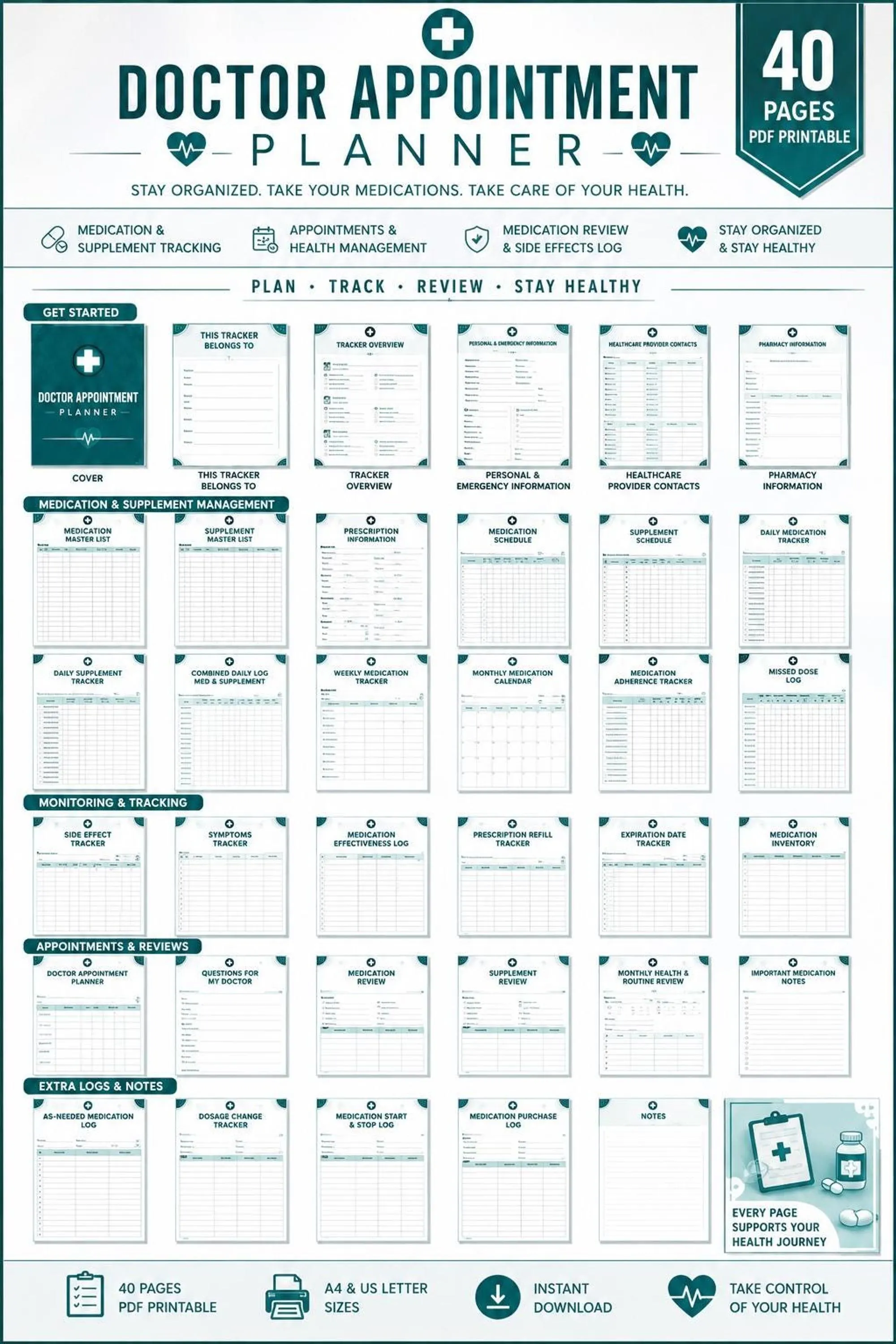 Medication & Supplement Tracker preview 2