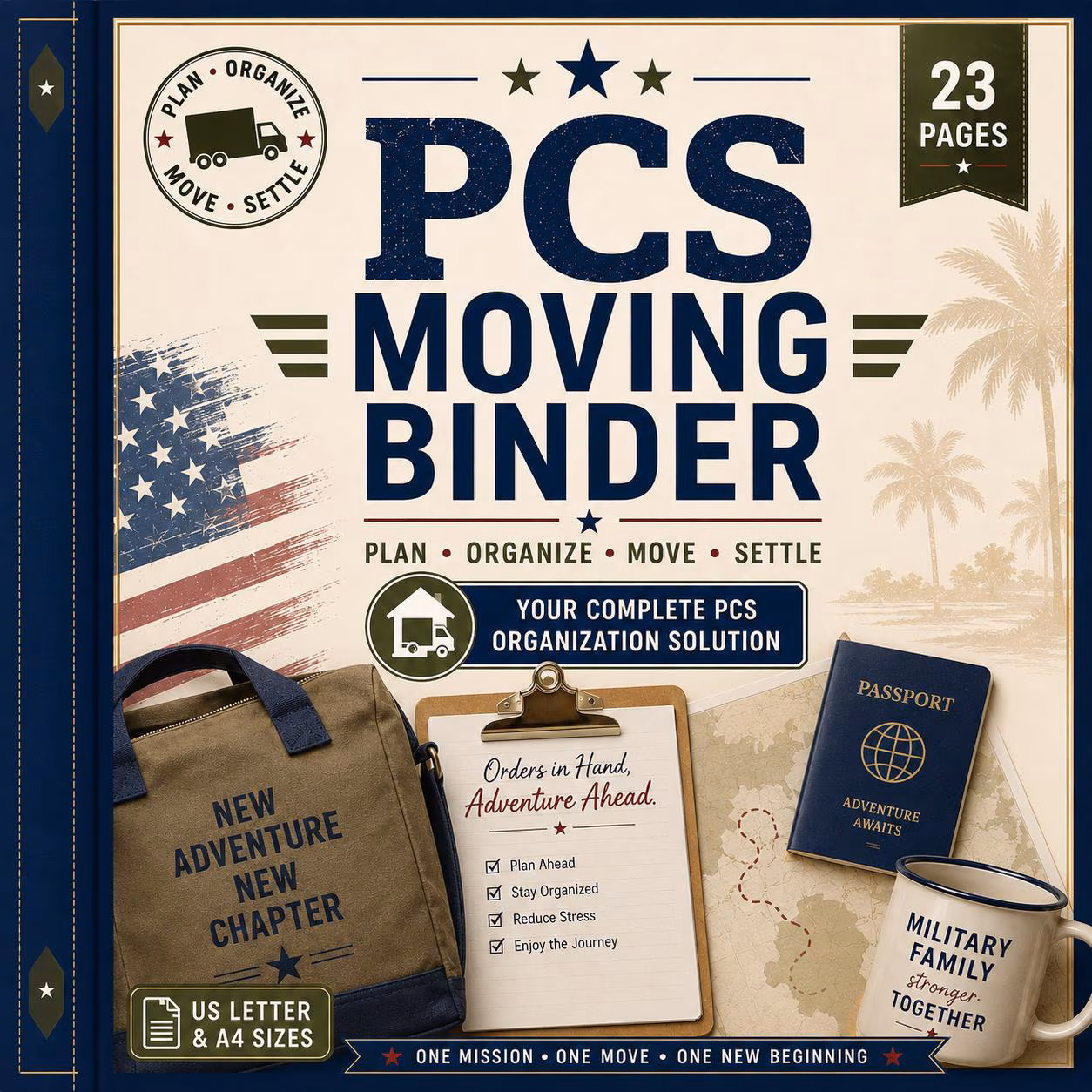 Military PCS Moving Binder