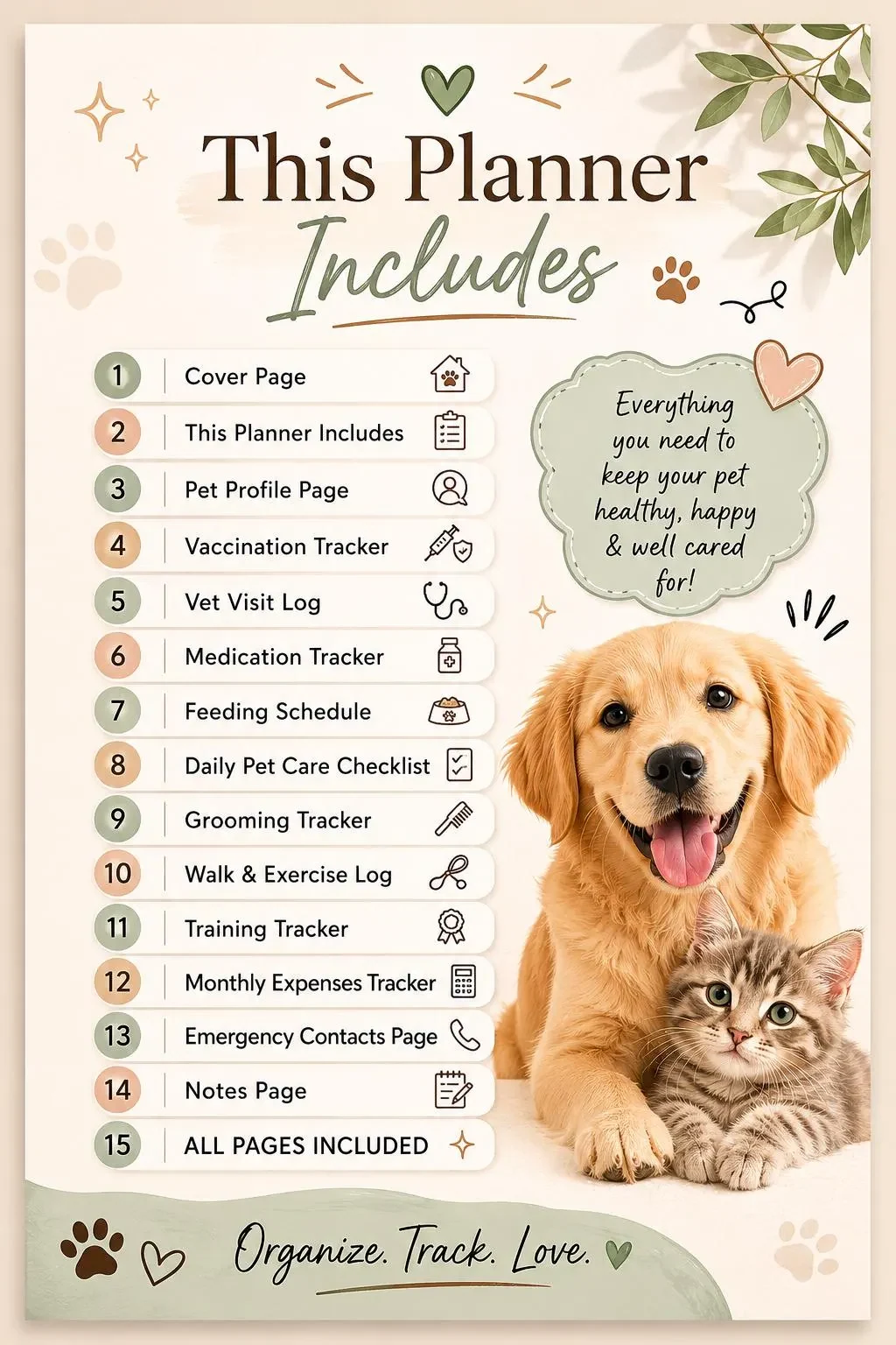 Pet Care Planner preview 2