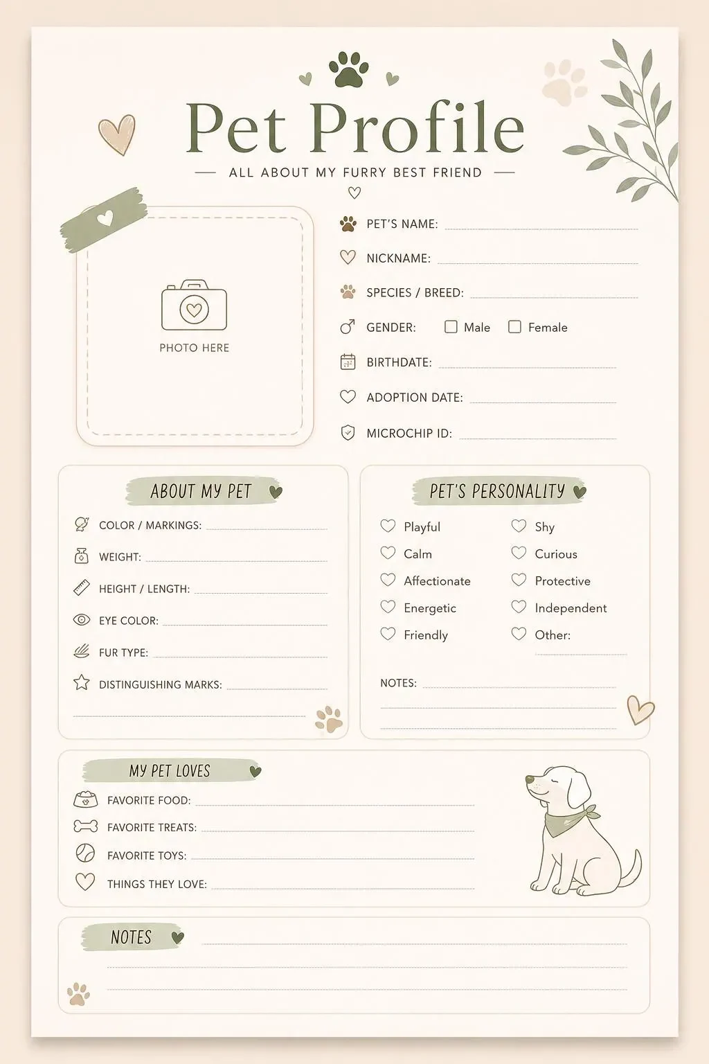 Pet Care Planner preview 3