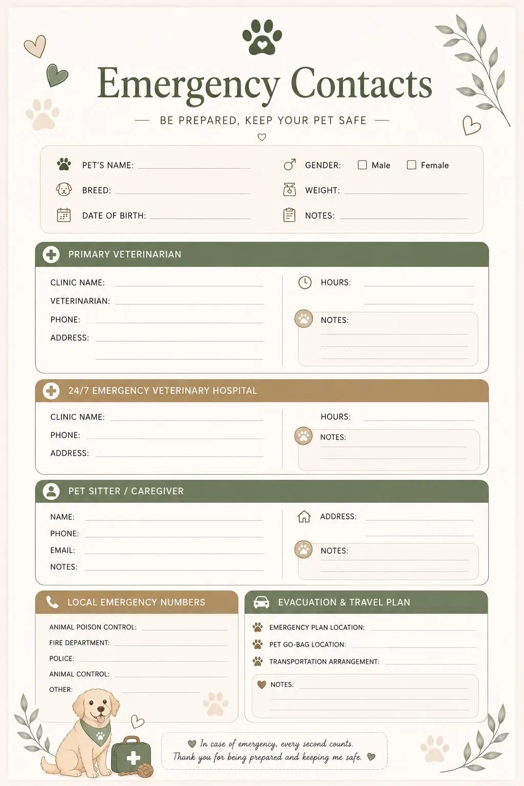 Pet Care Planner preview 8
