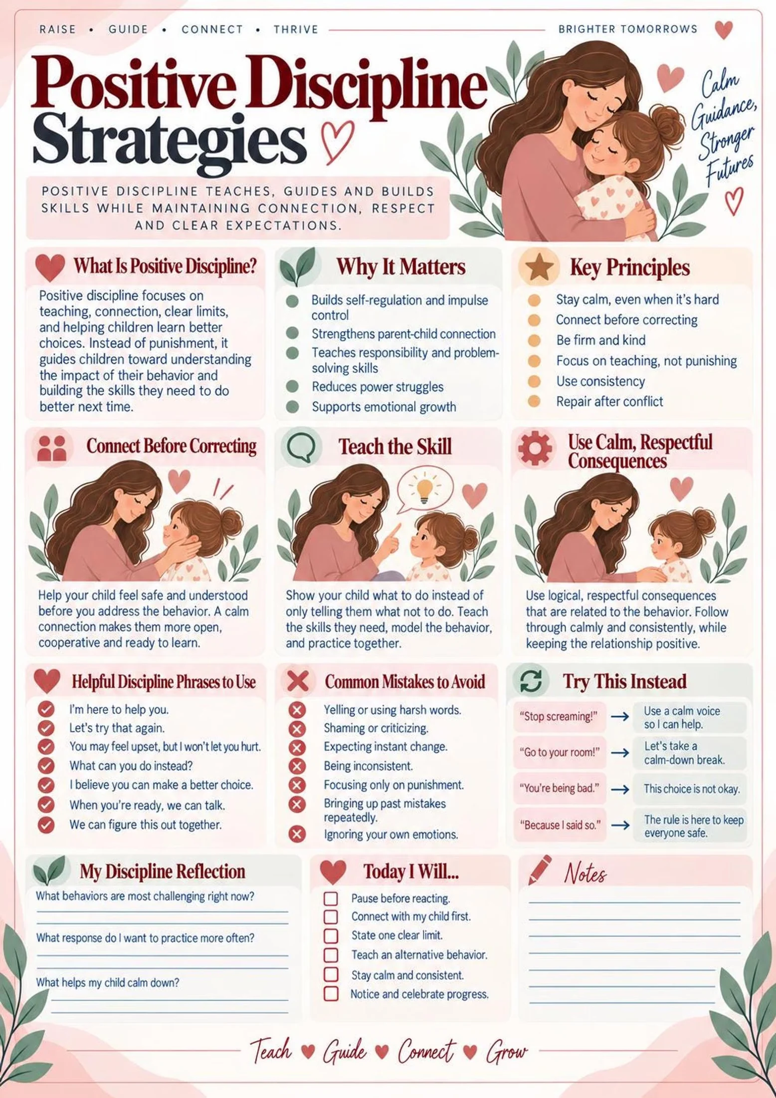 Positive Parenting Guide & Planner preview 4
