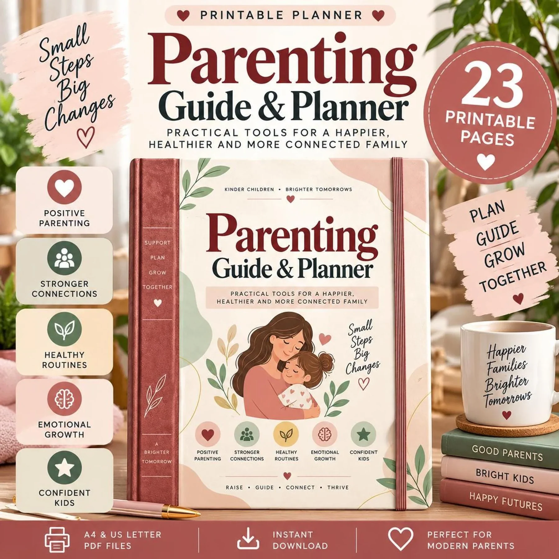 Positive Parenting Guide & Planner