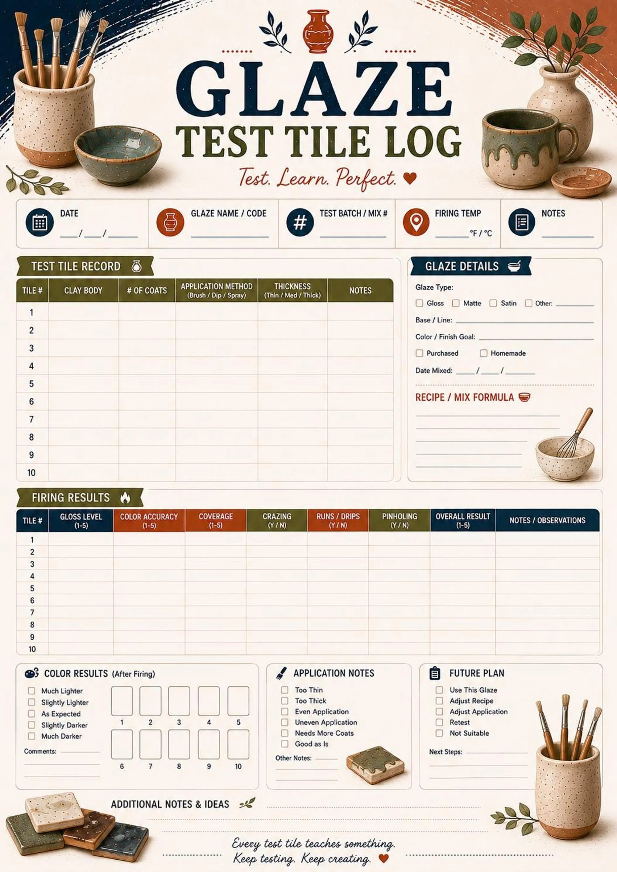 Pottery Binder preview 2
