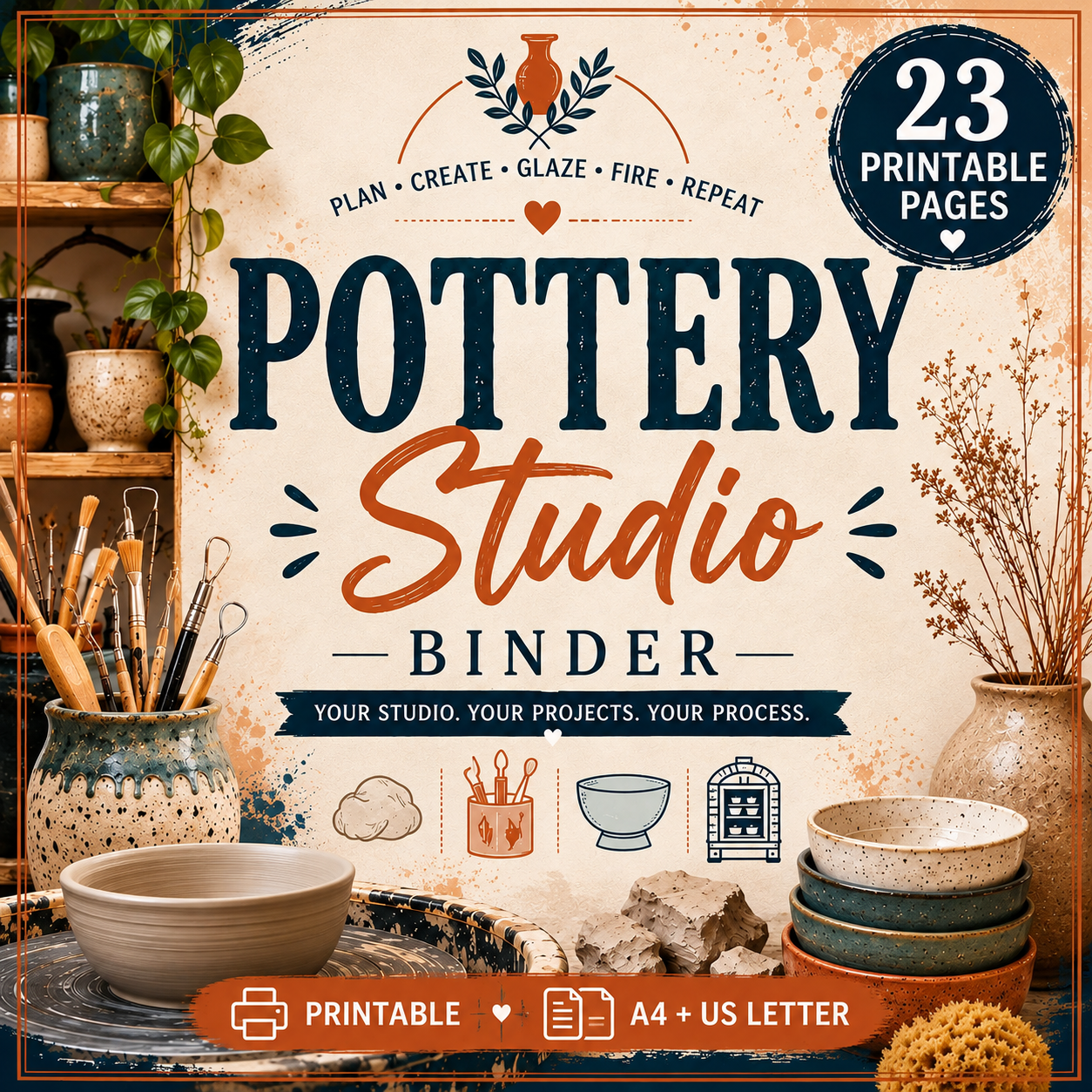 Pottery Binder