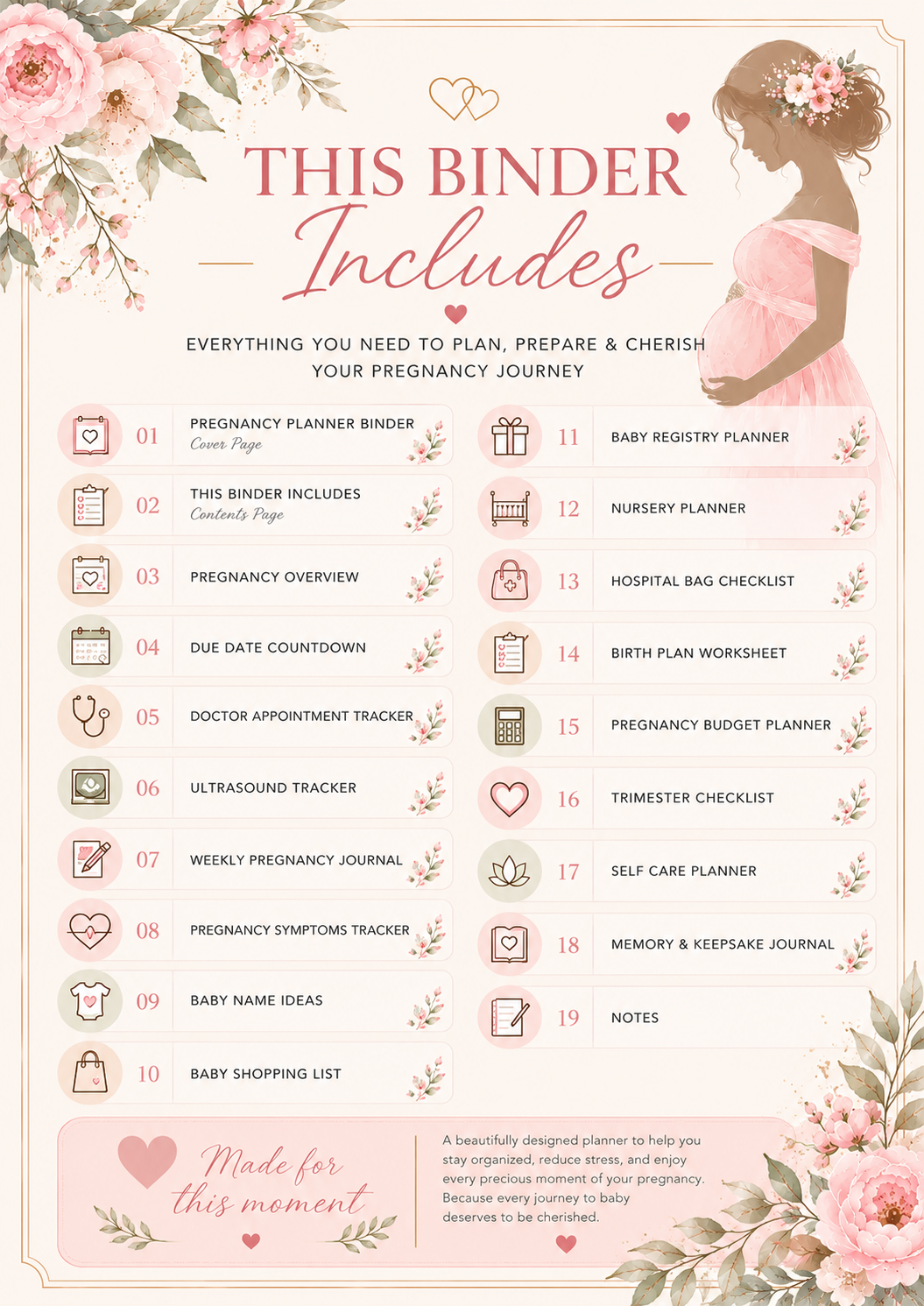 Pregnancy Planner Binder preview 2