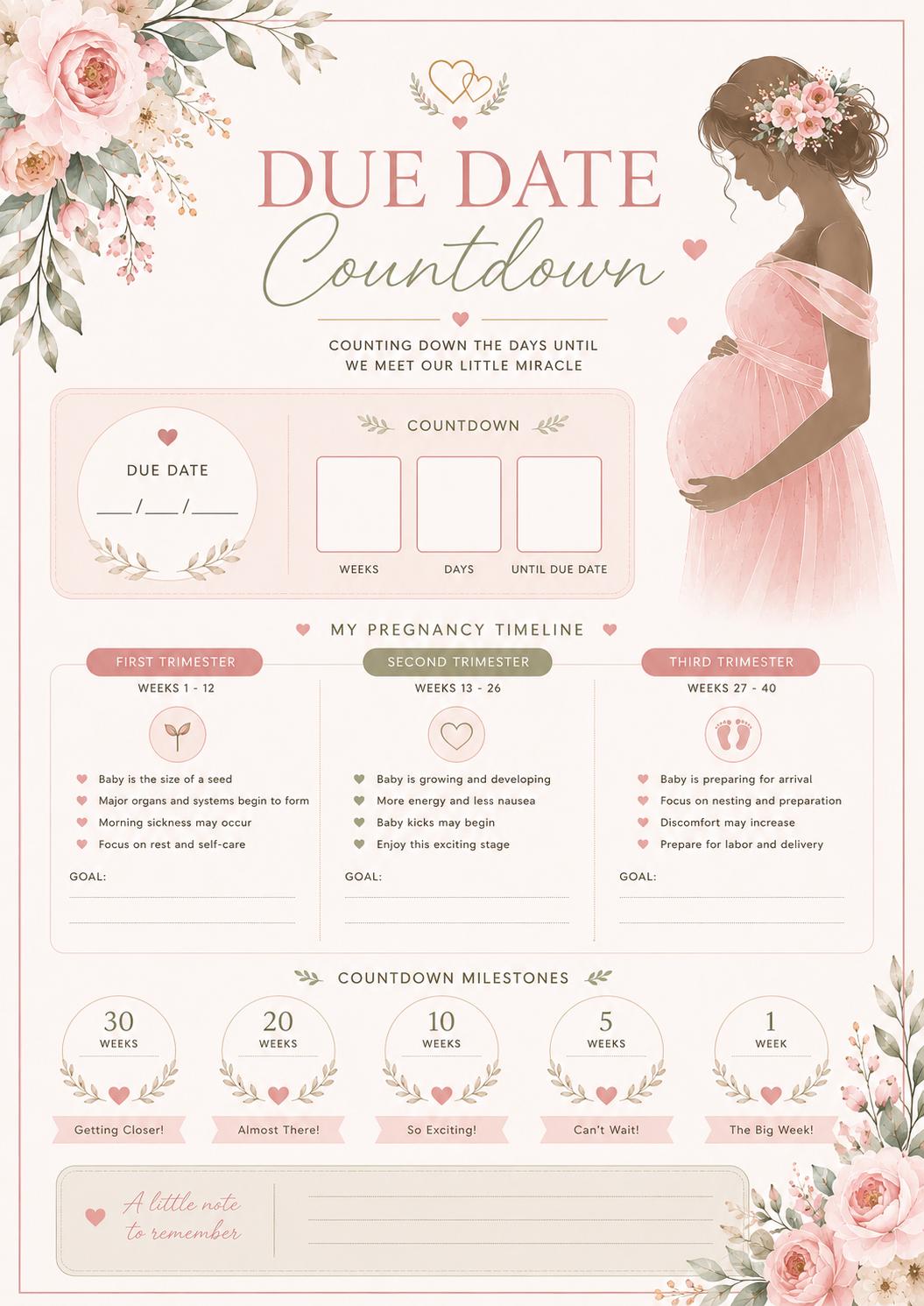 Pregnancy Planner Binder preview 3