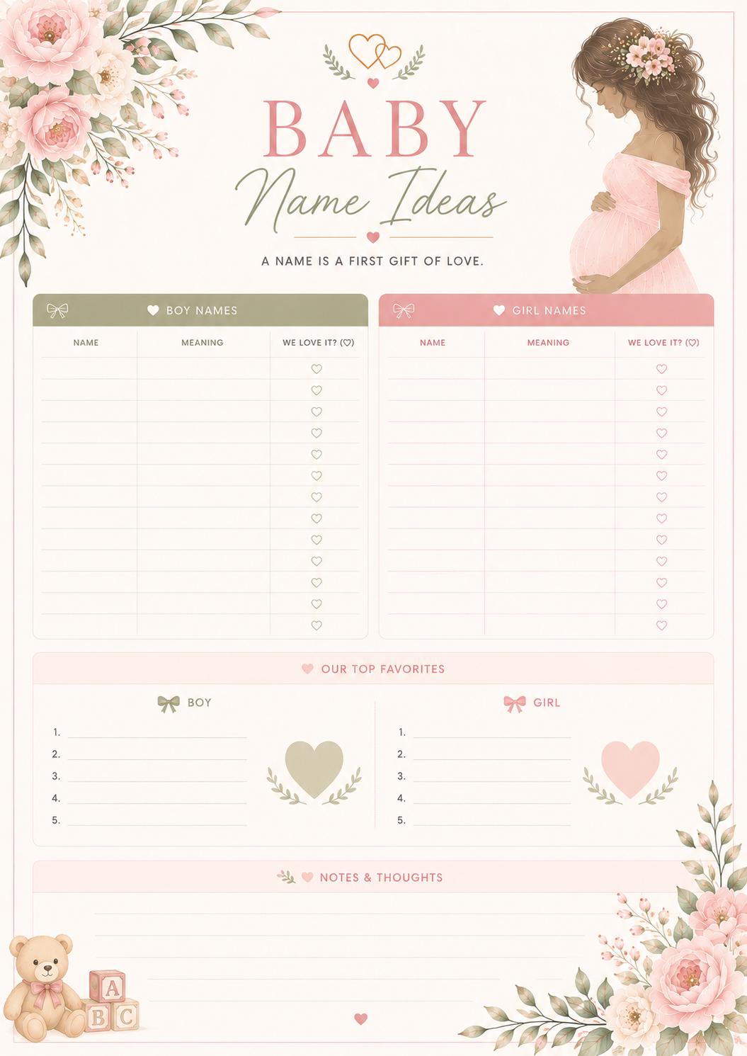 Pregnancy Planner Binder preview 5