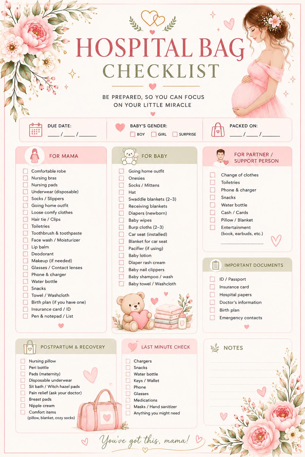 Pregnancy Planner Binder preview 6