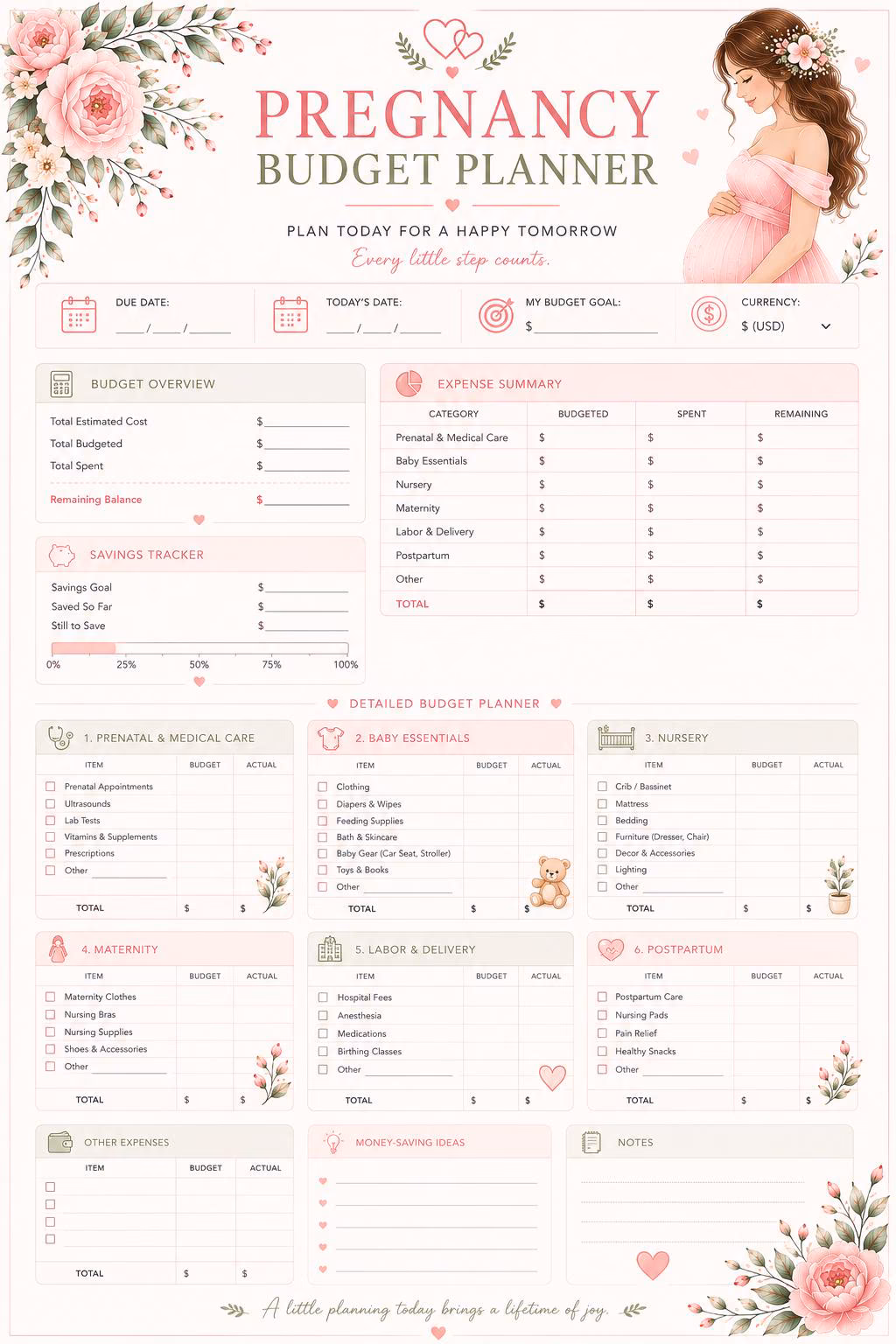 Pregnancy Planner Binder preview 8