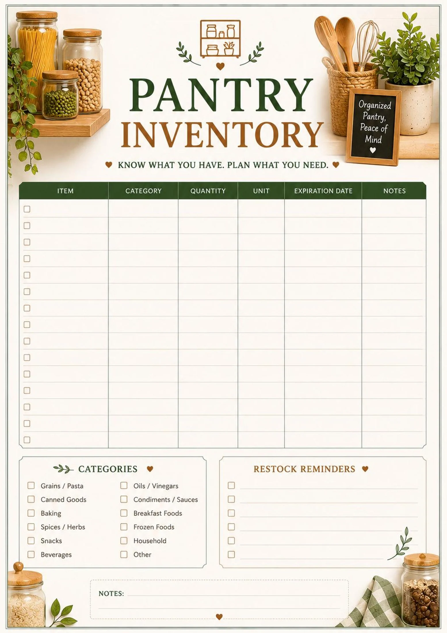 Recipe Binder Printable preview 7