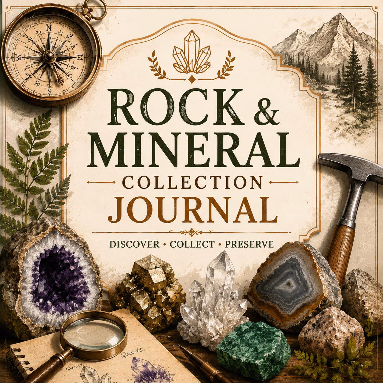 Rock & Mineral Collection Journal