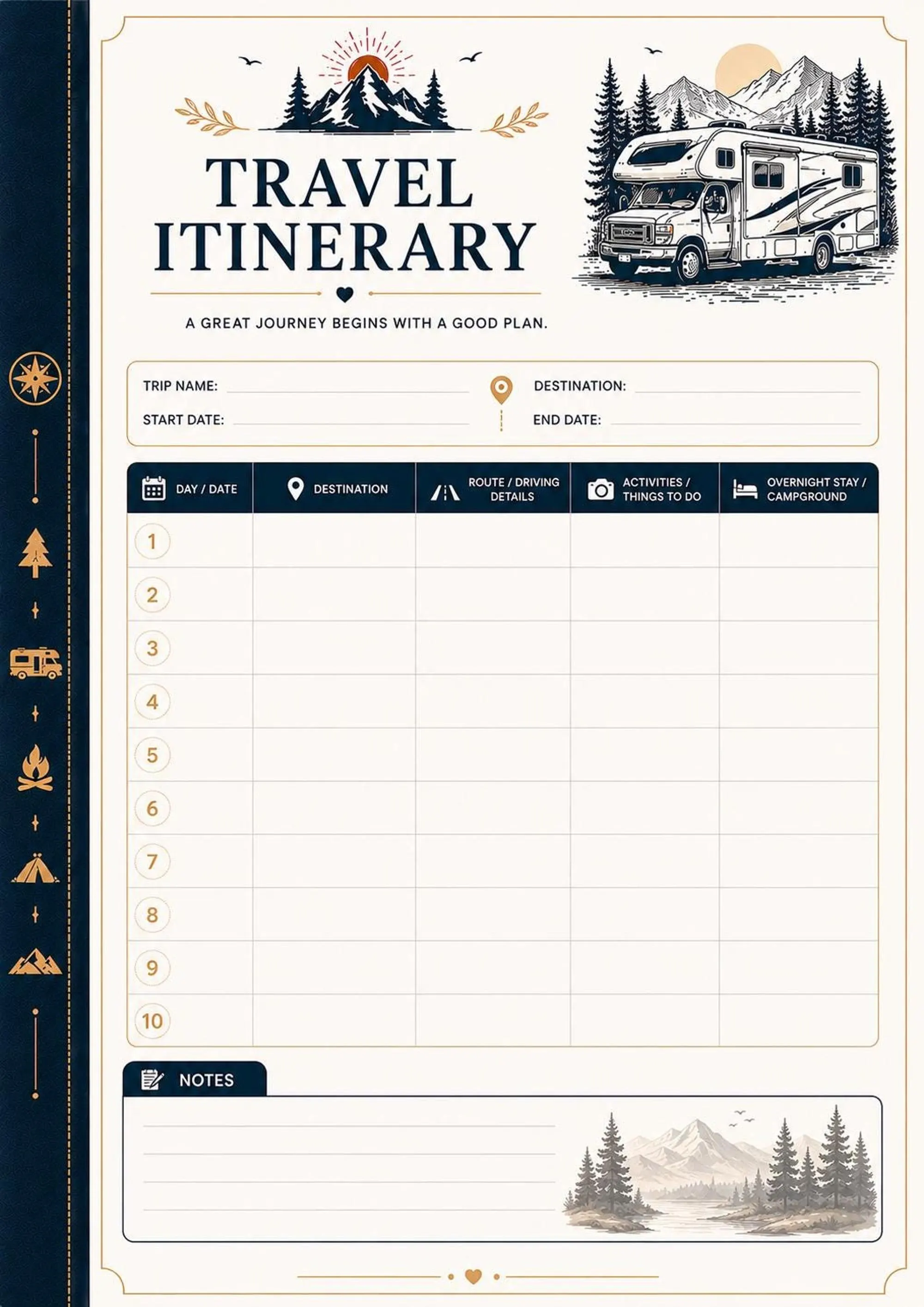 RV Travel Binder preview 5
