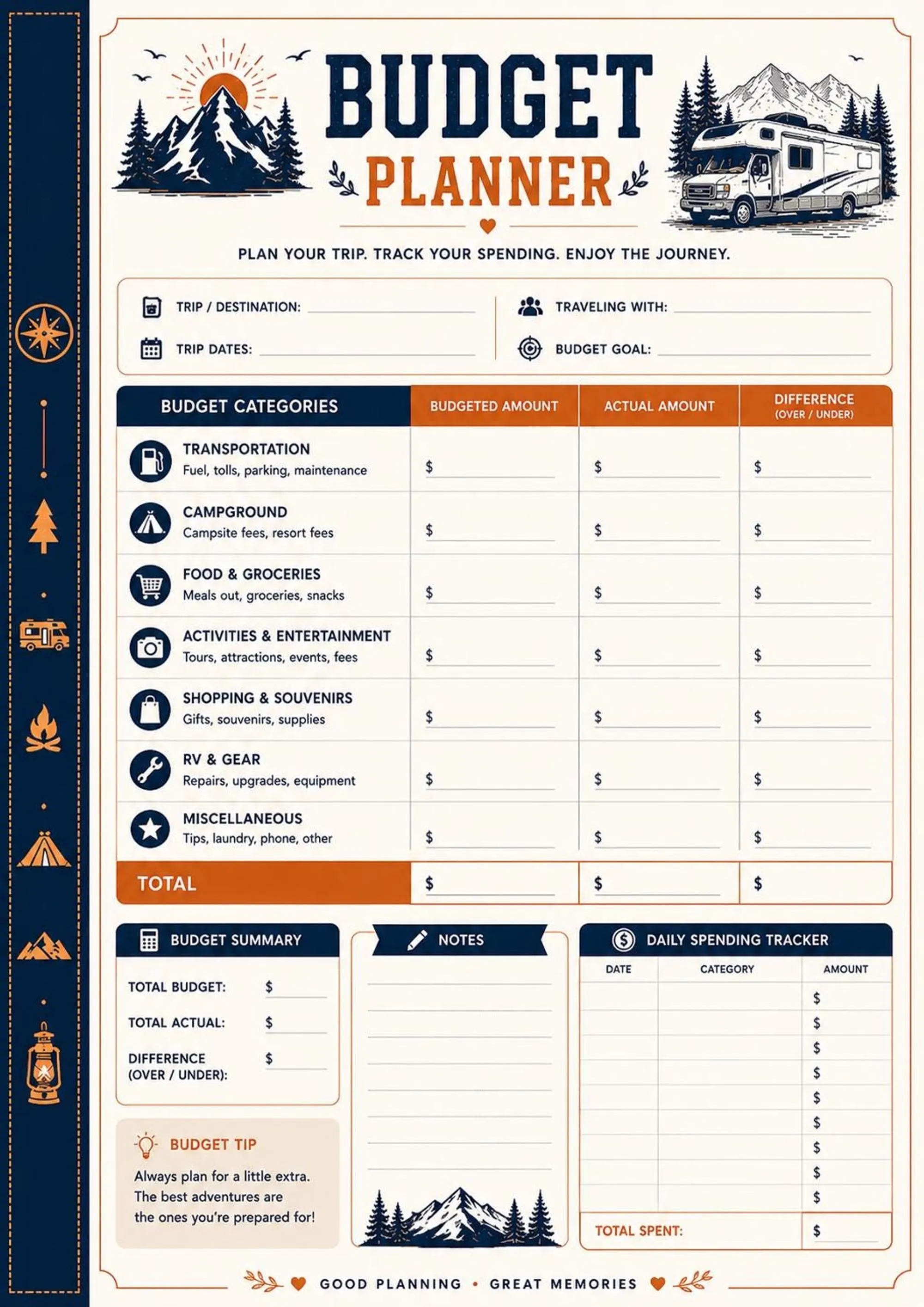 RV Travel Binder preview 8